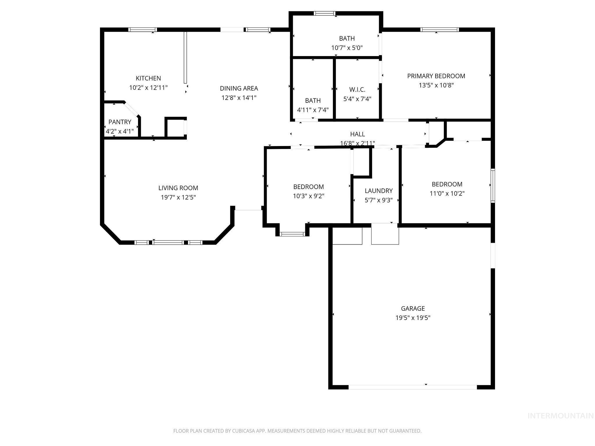 View of home floor plan