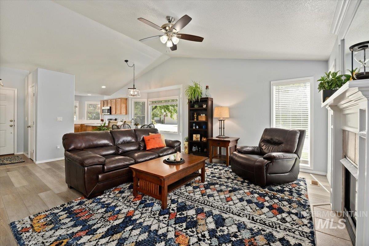 Fresh interior paint and LVP flooring throughout