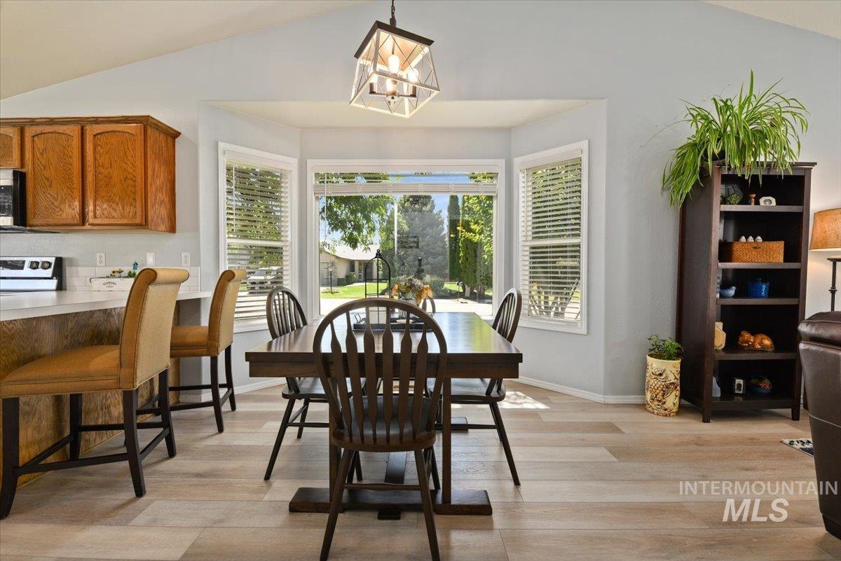 Large windows for abundance of natural light