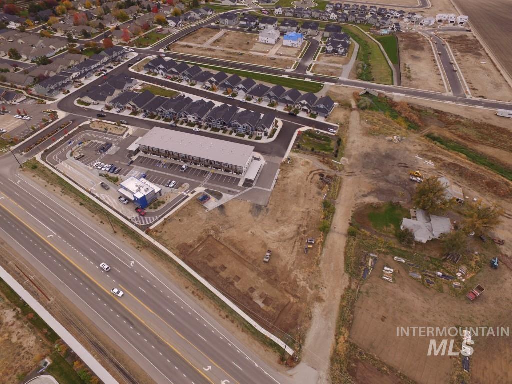 Aerial overview of property's location