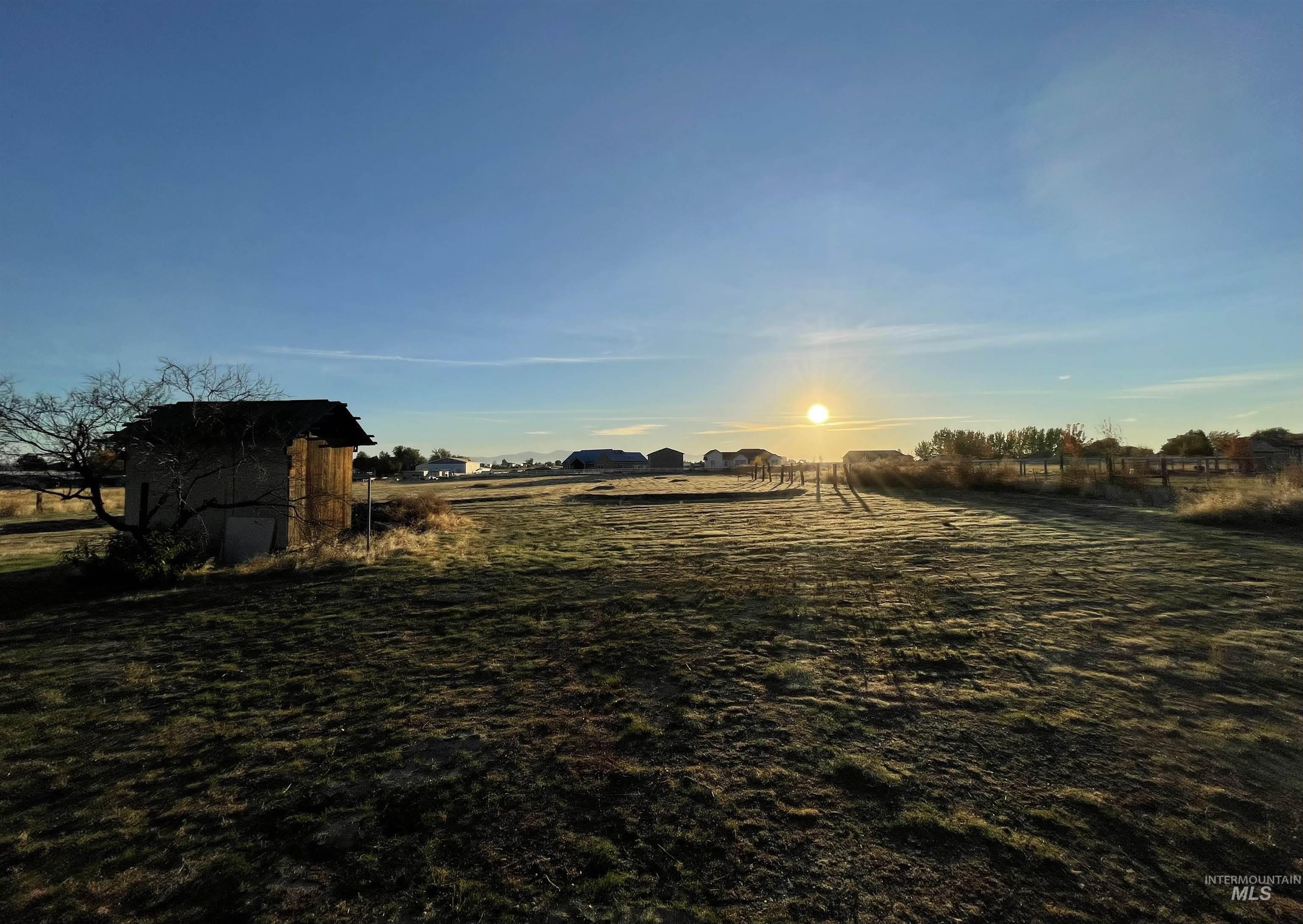 View of yard featuring a rural view