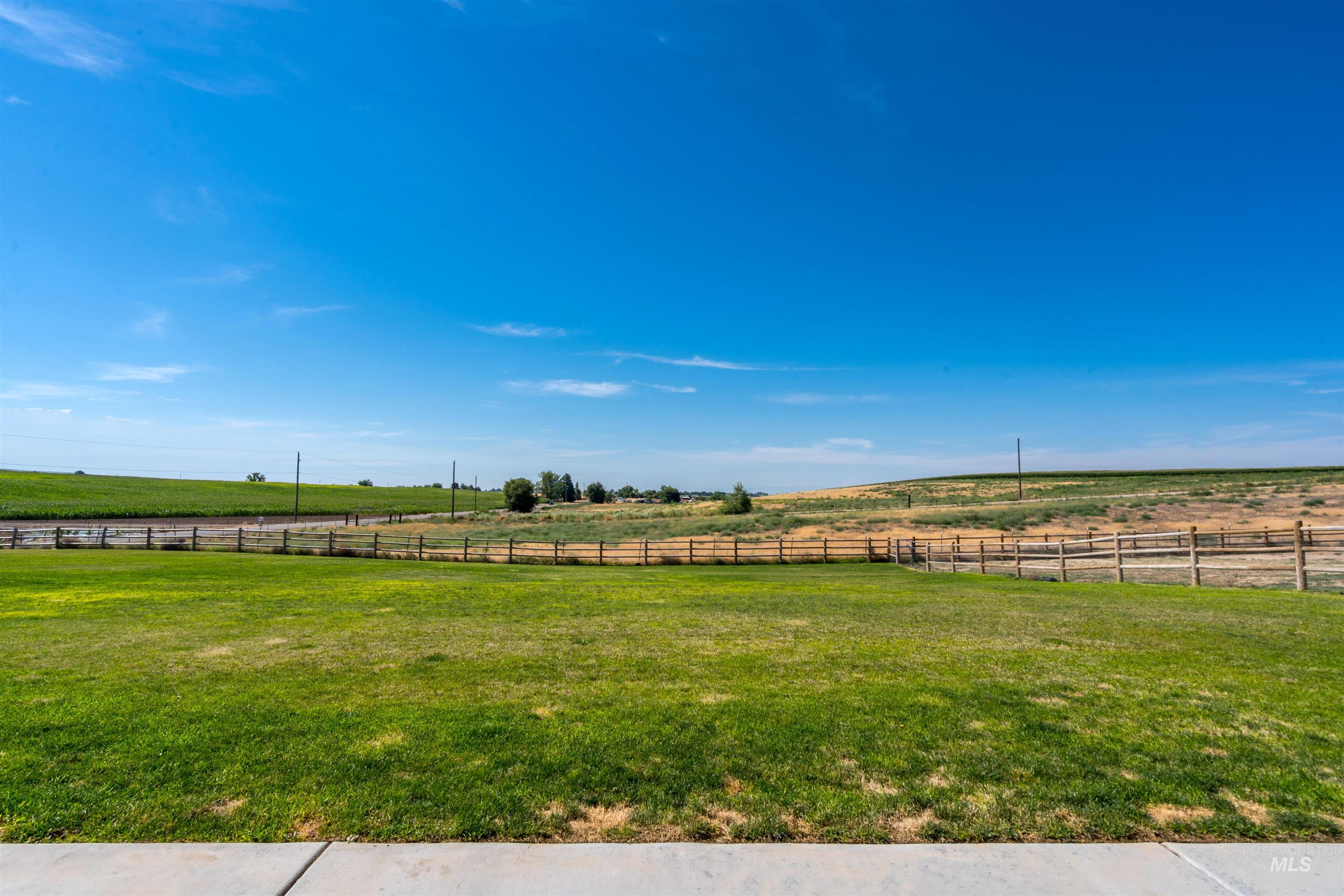 View of yard featuring a rural view