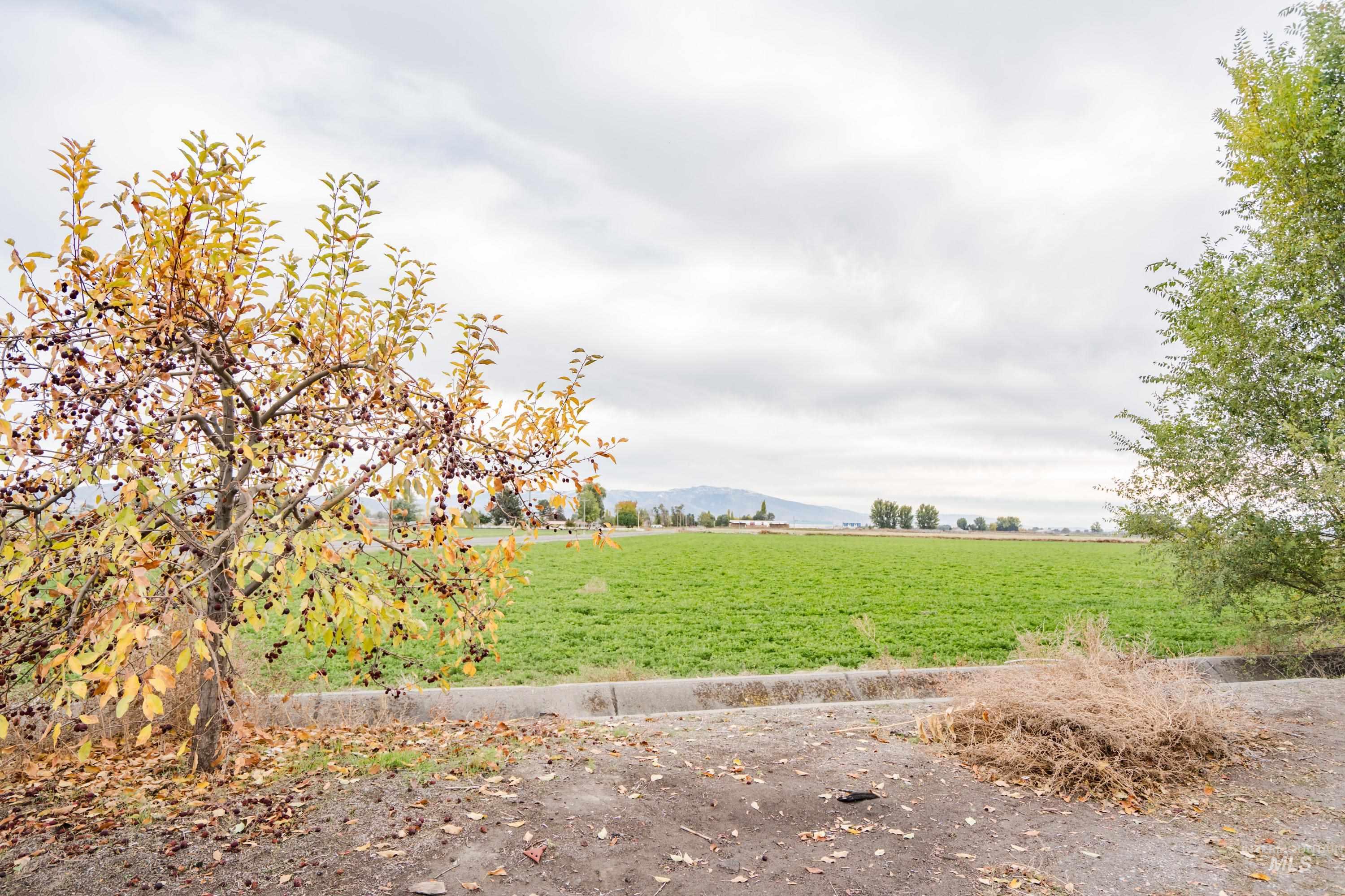 View of nature featuring rural landscape, mountains, and abundant farmland