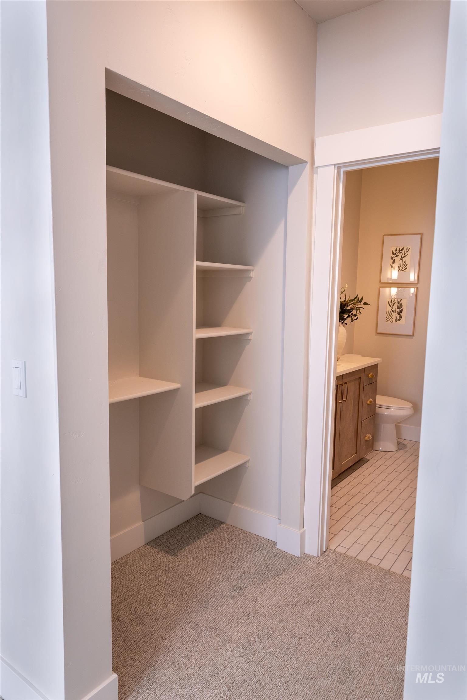 View of closet
