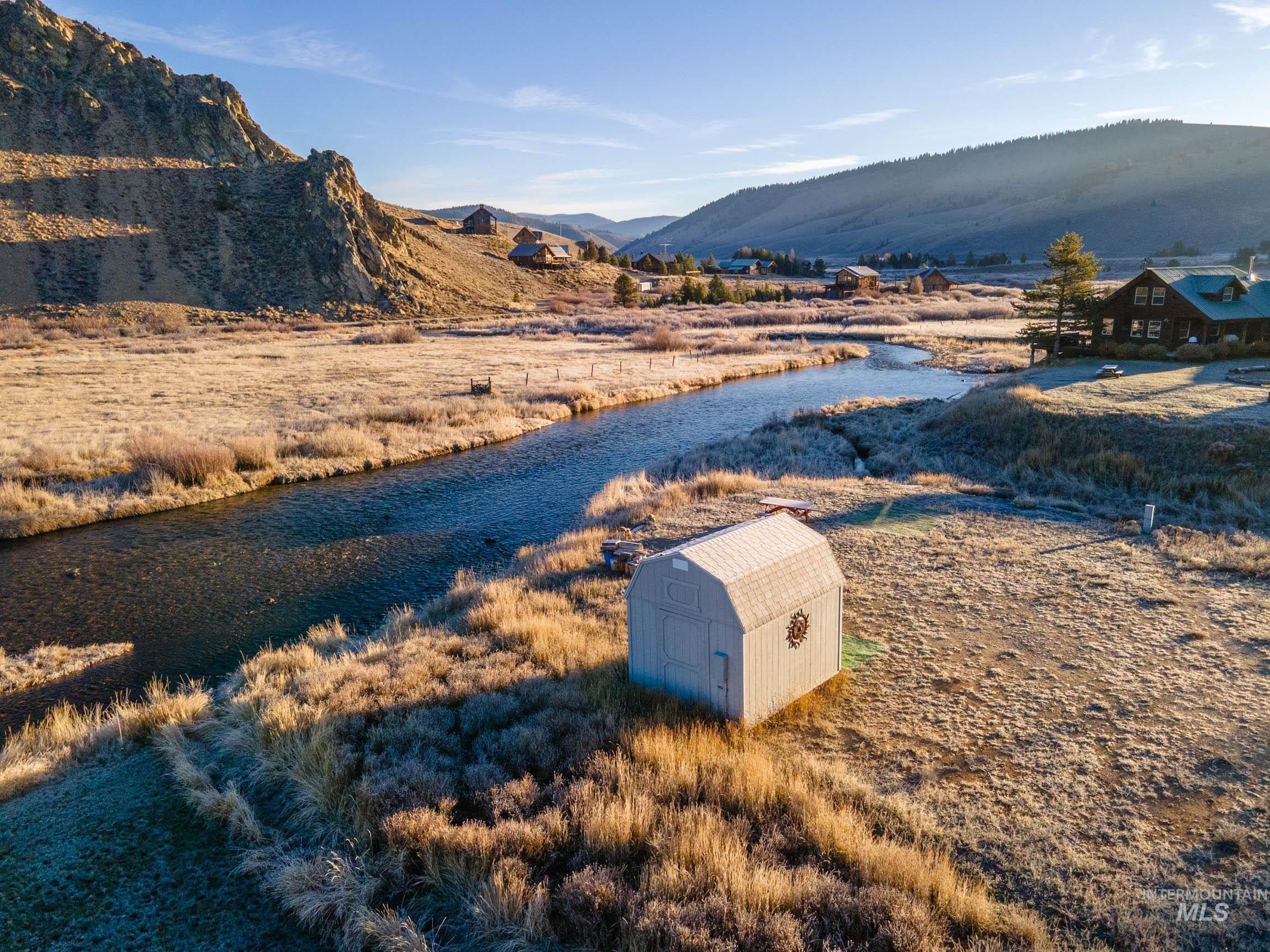 Conservation easement to north across Valley Creek