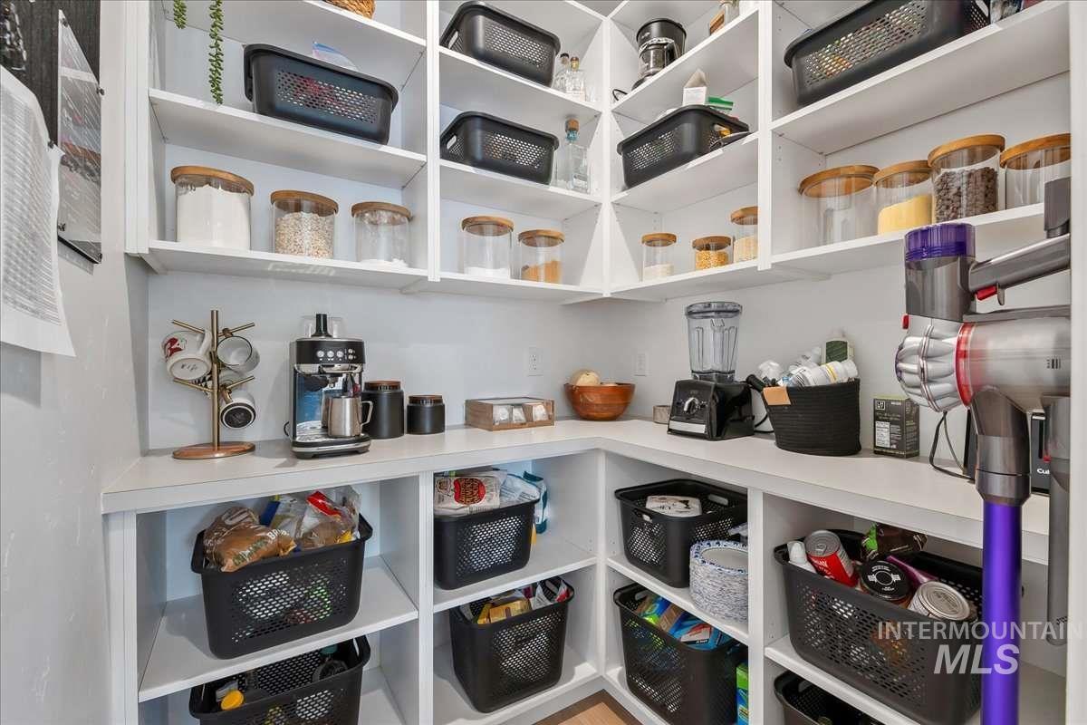 View of storage area