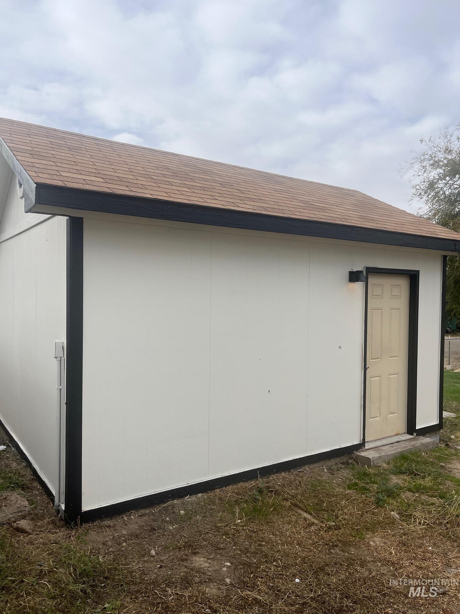View of outdoor structure