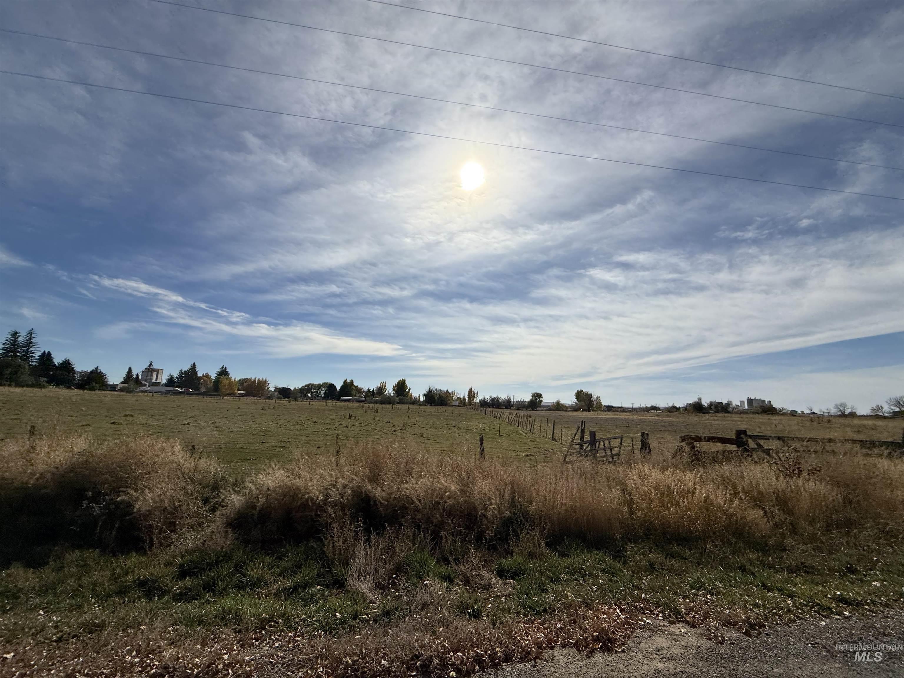 View of undeveloped land featuring rural landscape
