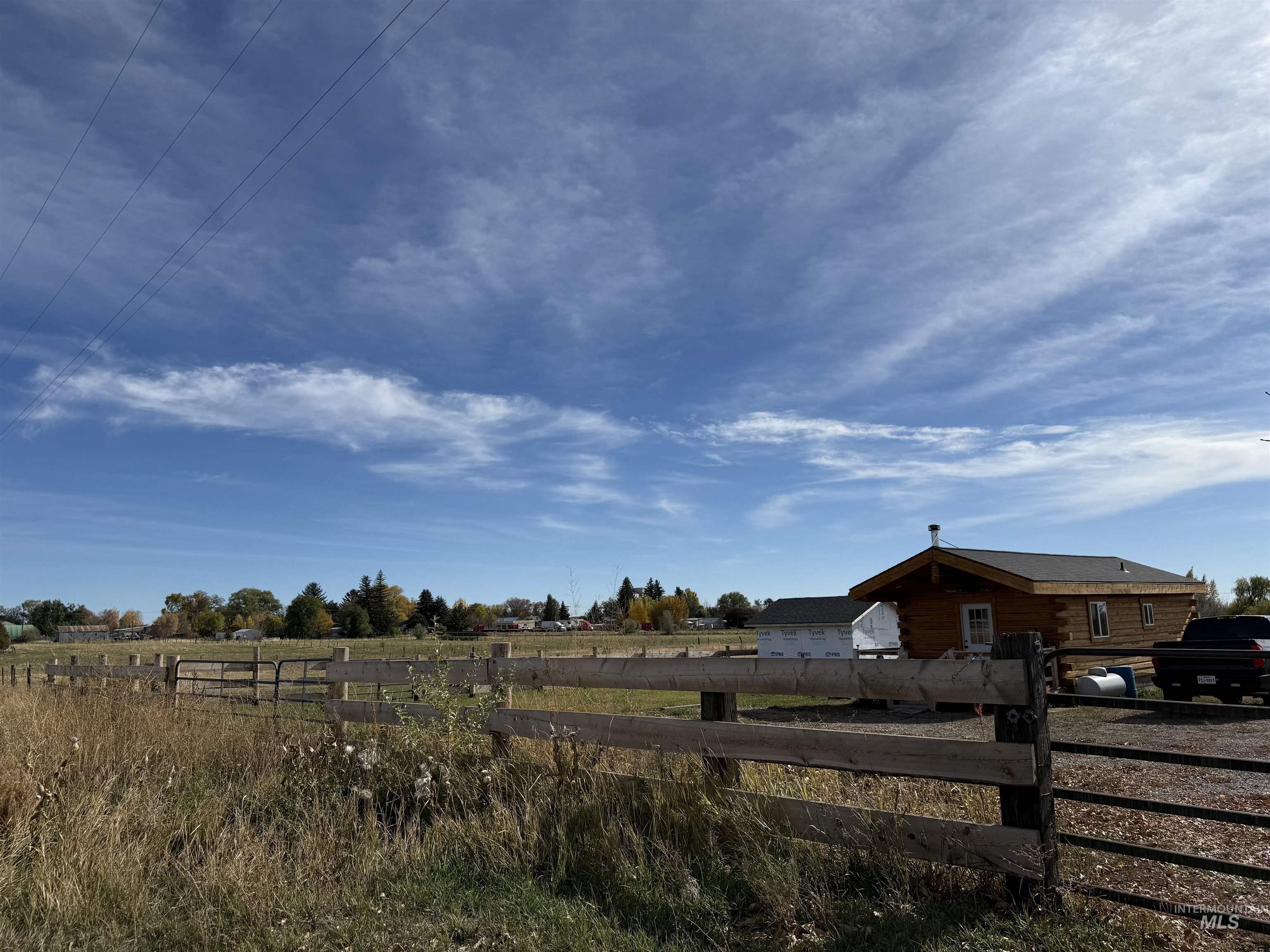View of yard with a view of rural / pastoral area
