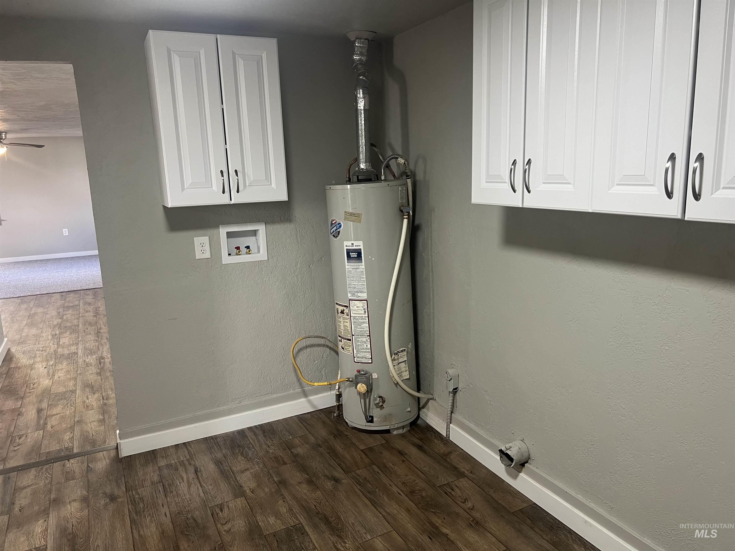 Utilities featuring water heater
