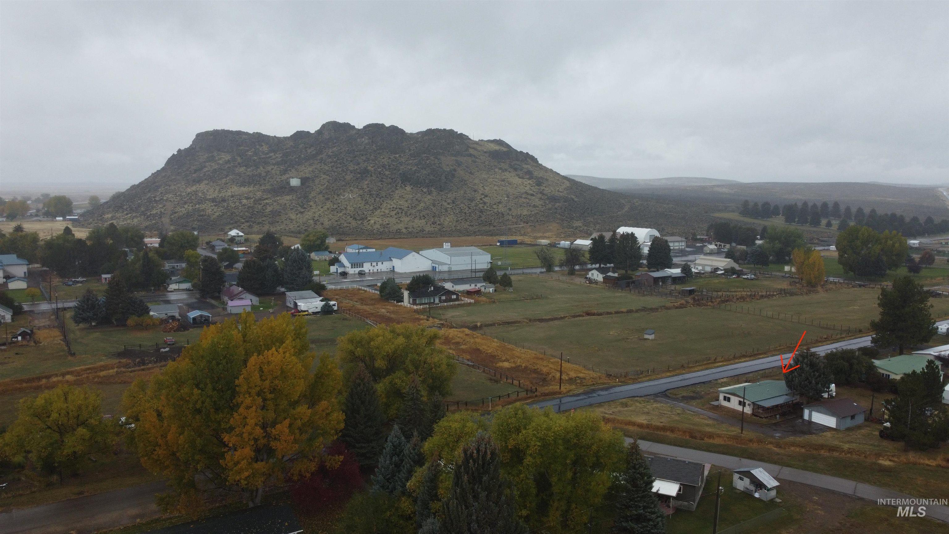 View of mountain background