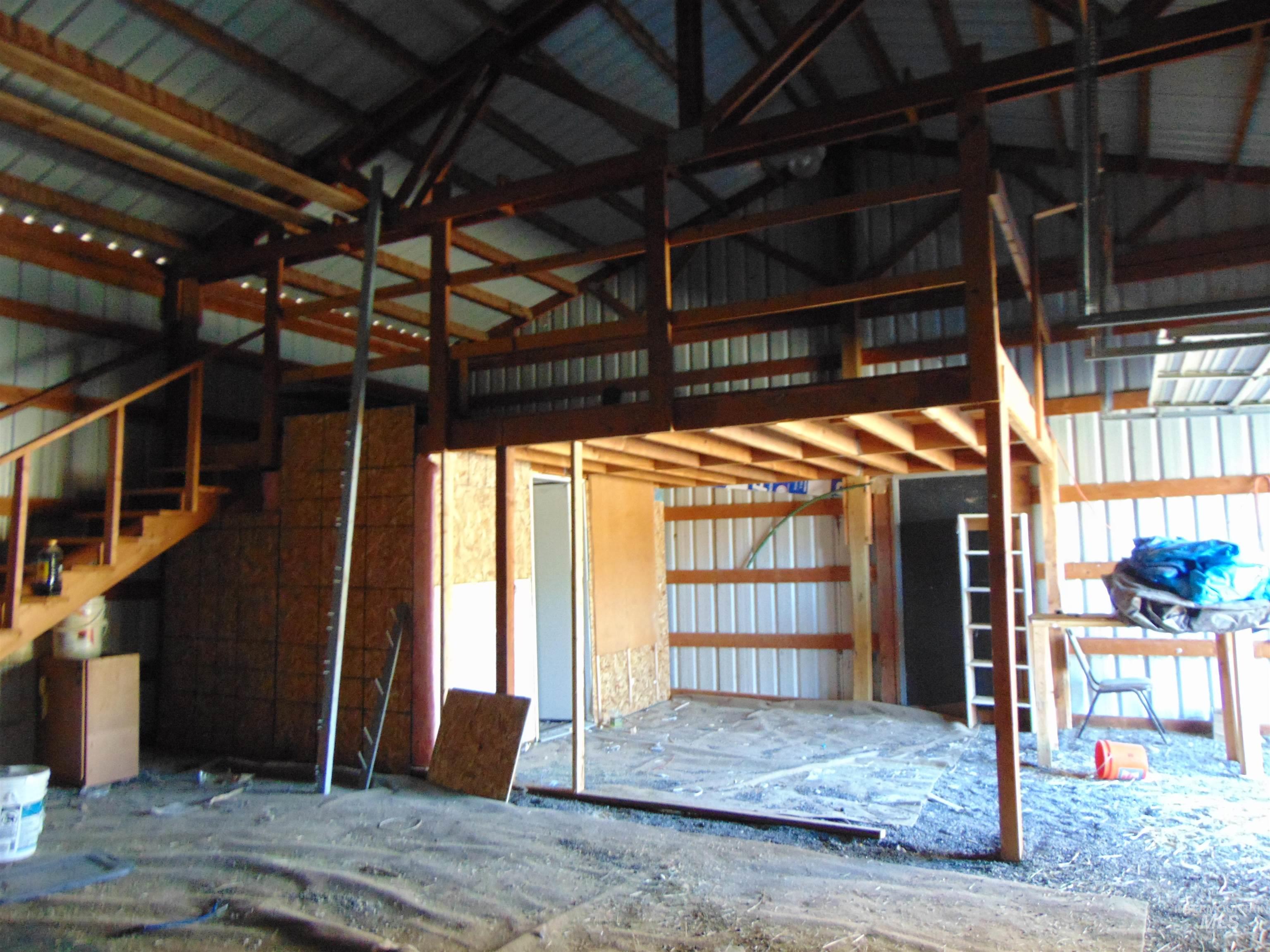 Miscellaneous room featuring metal wall