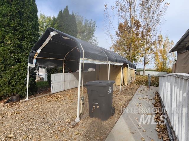 View of side of property