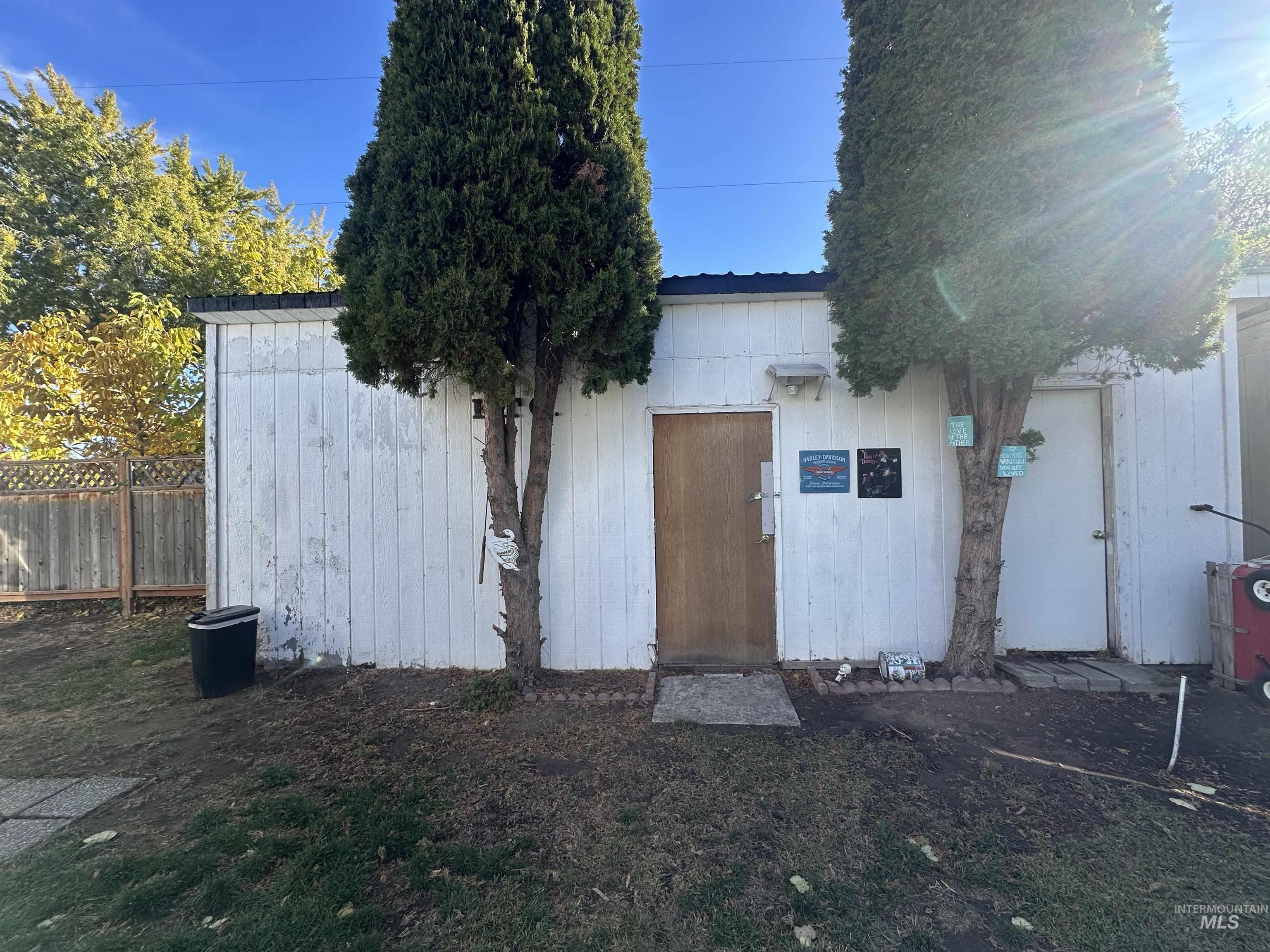 View of outdoor structure