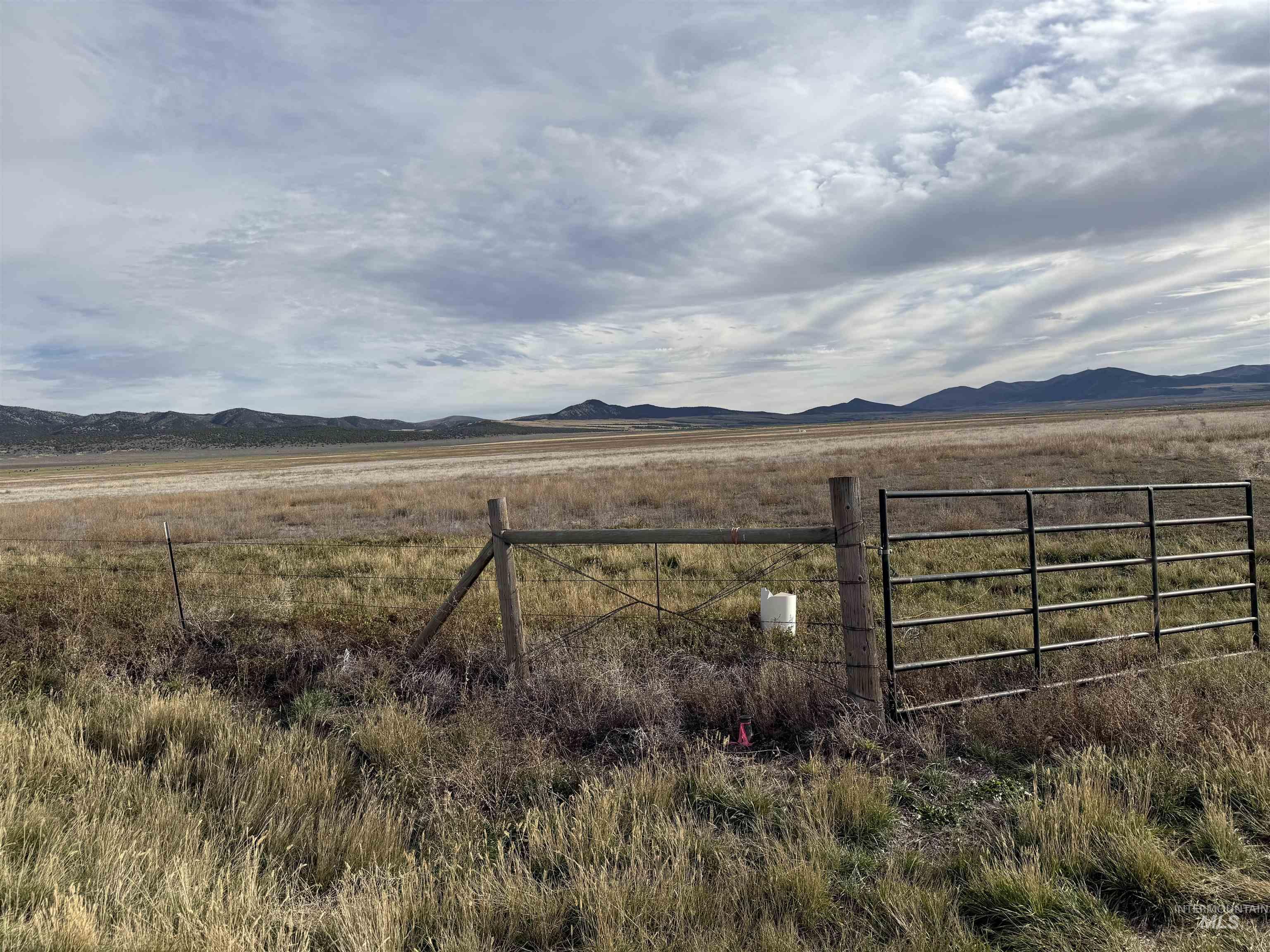 View of yard featuring a view of rural / pastoral area and a mountain view