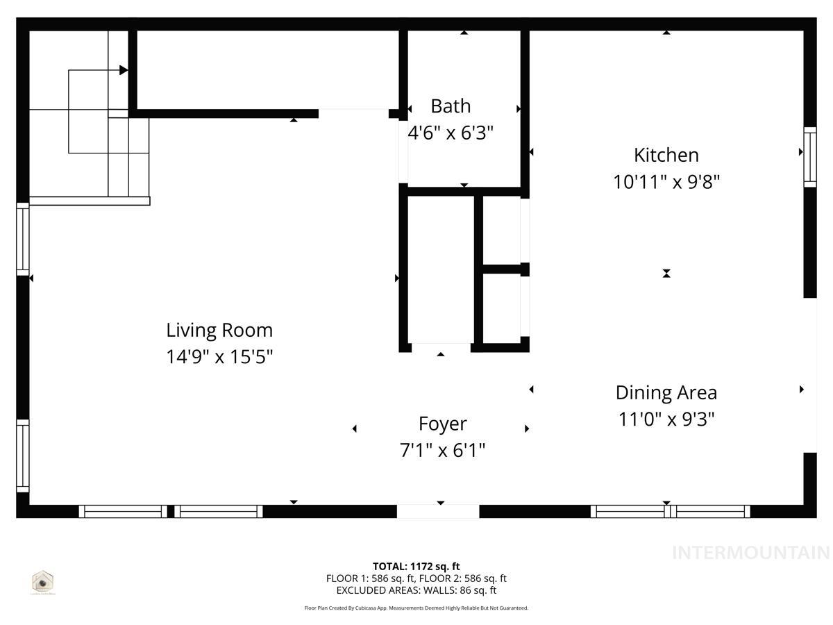 View of room layout