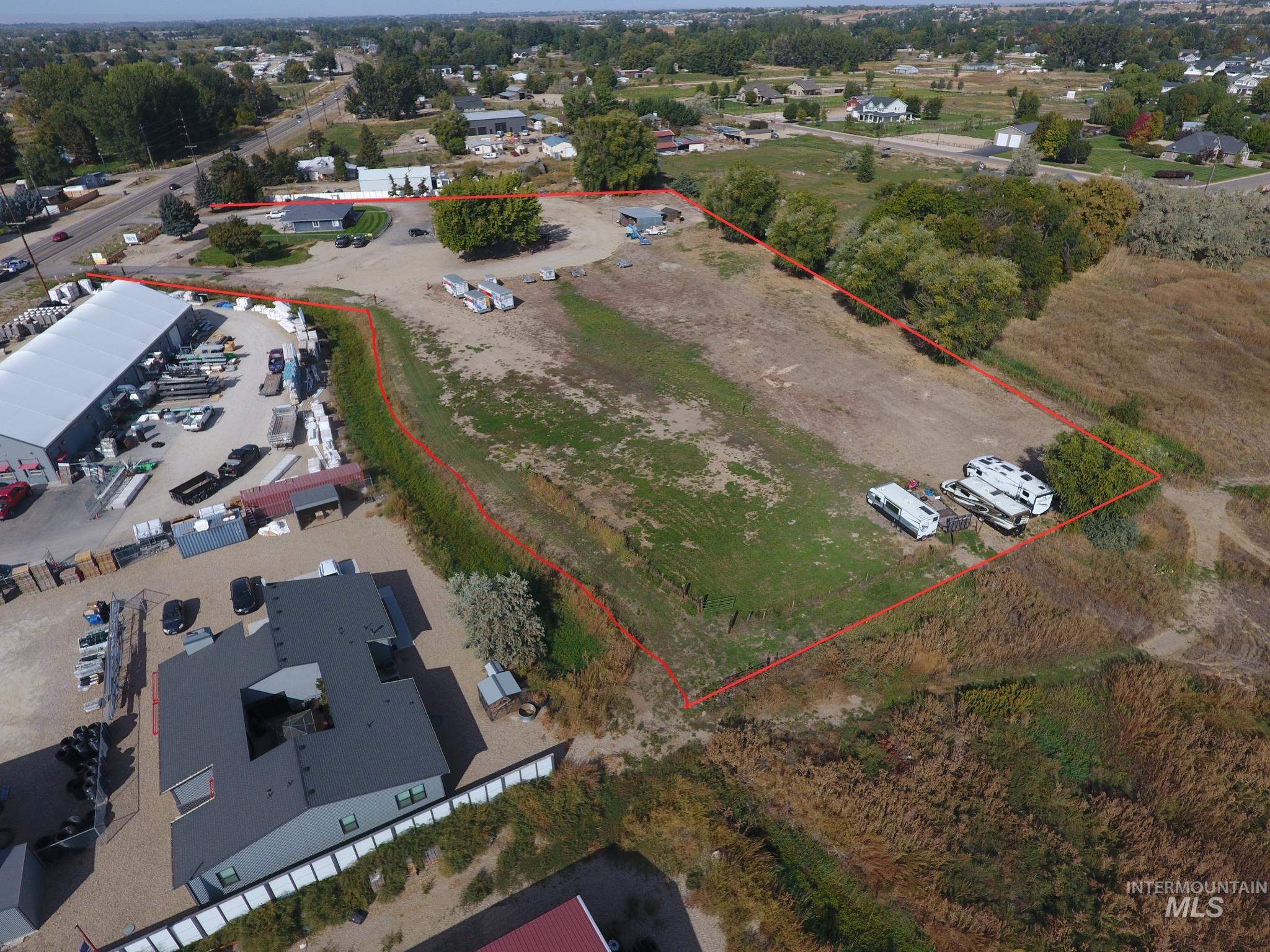 View of property location featuring property parcel outlined