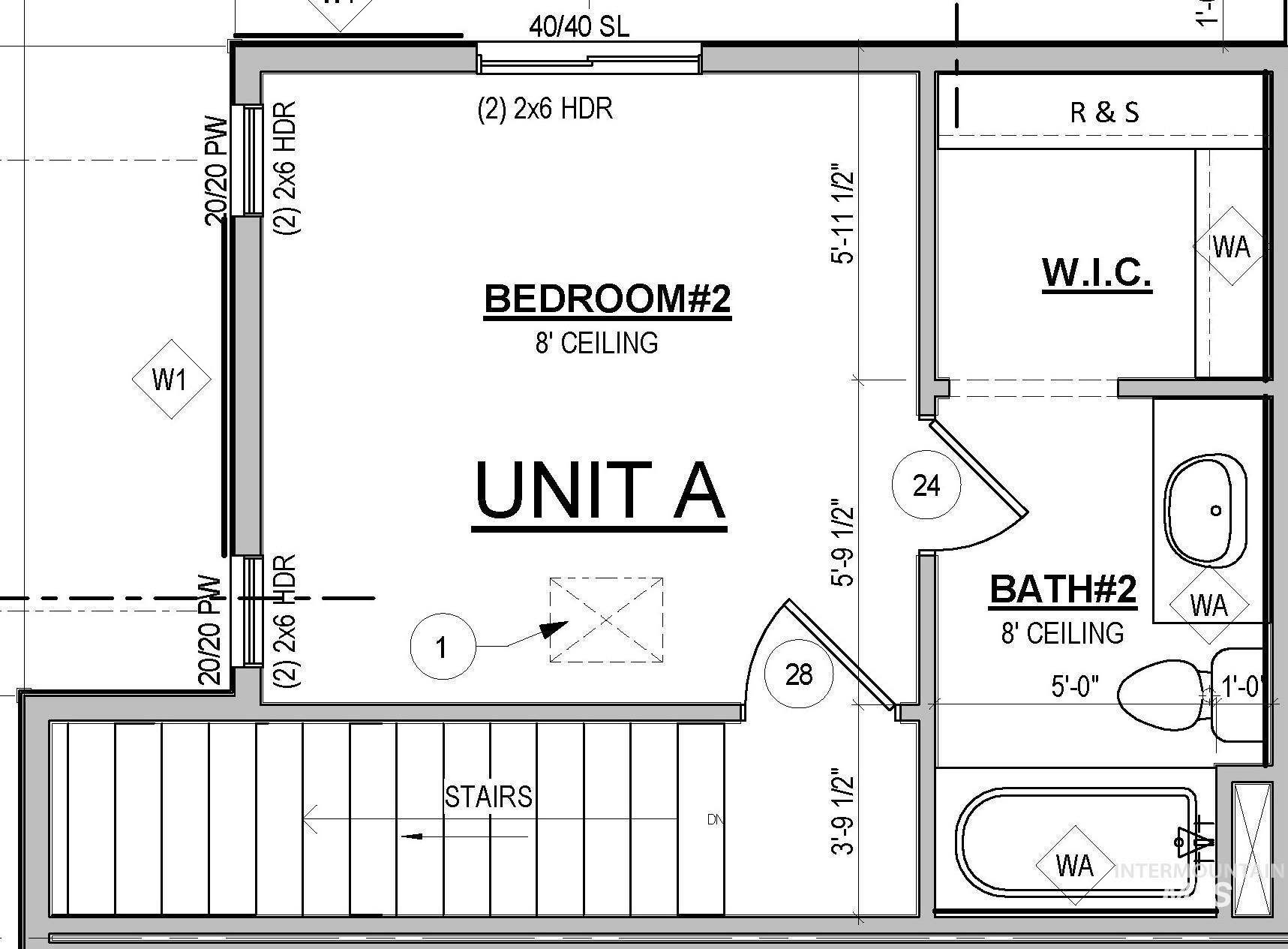View of floor plan / room layout