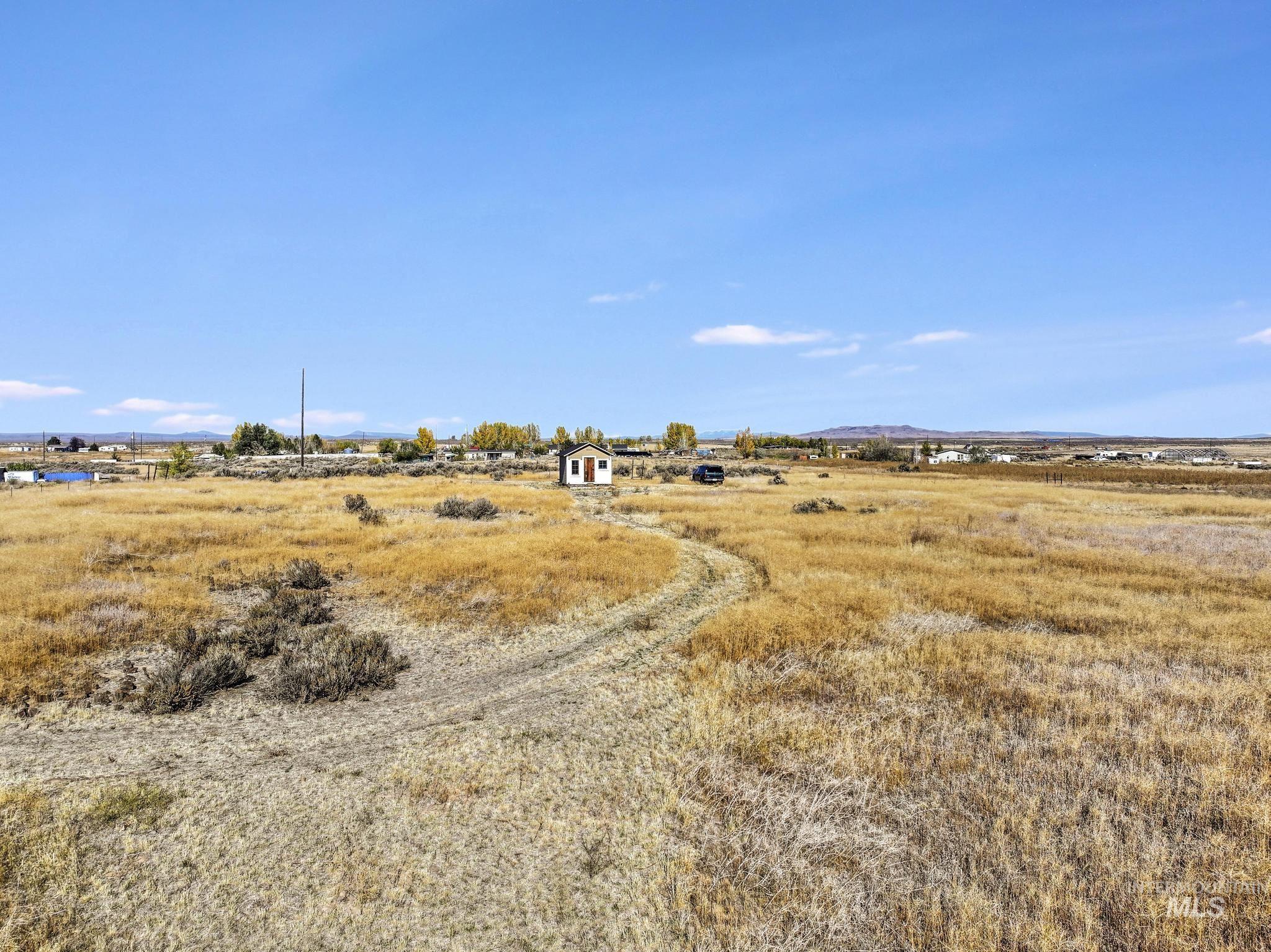 View of road with a view of rural / pastoral area