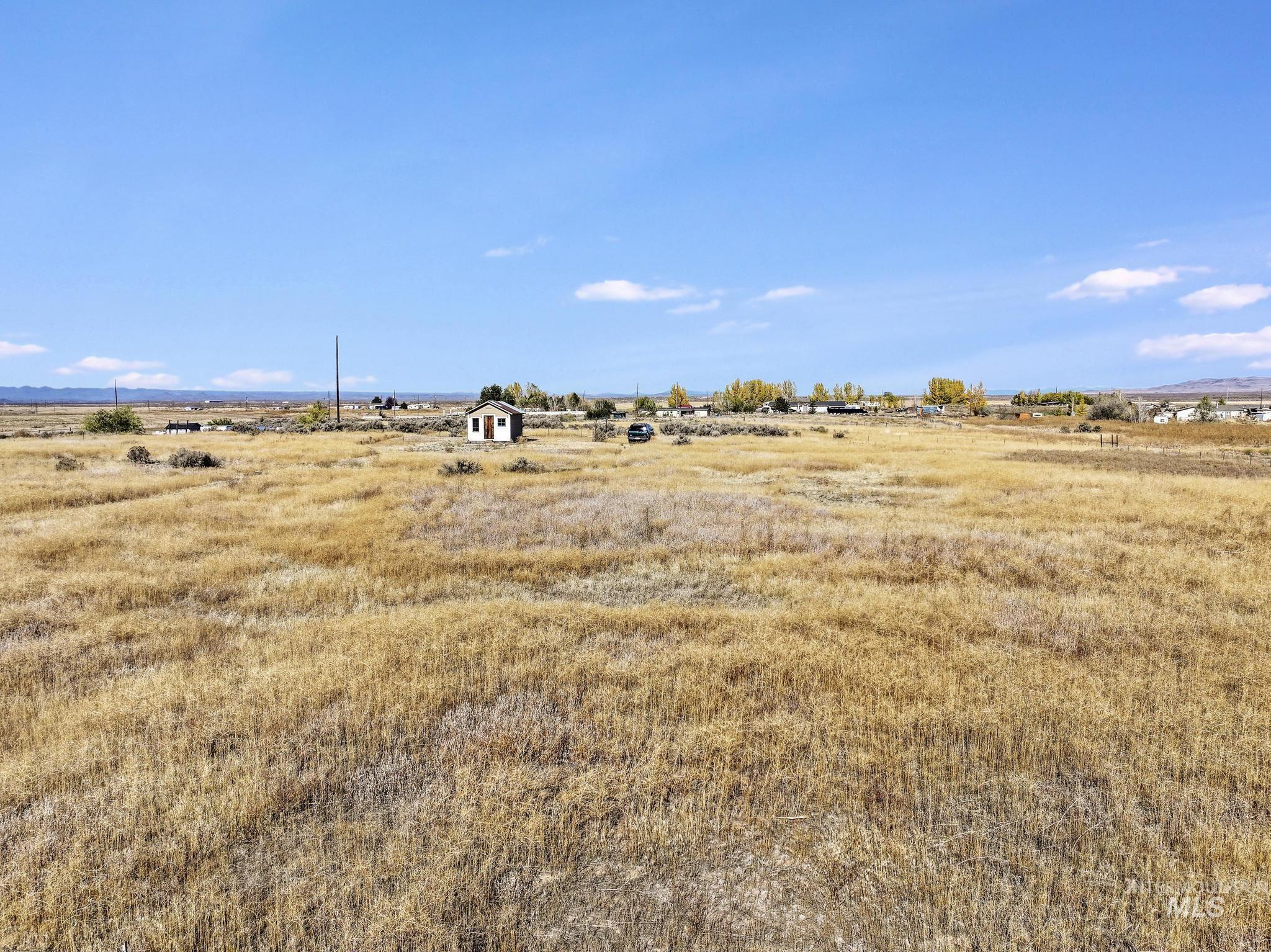View of yard featuring a view of countryside