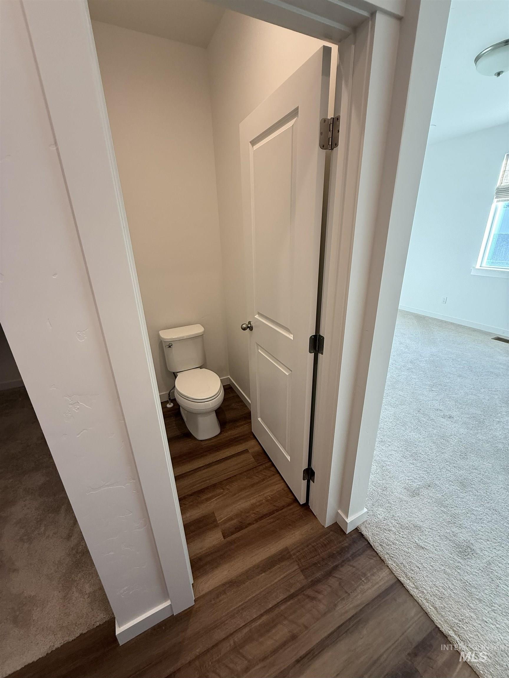 Private primary bath water closet