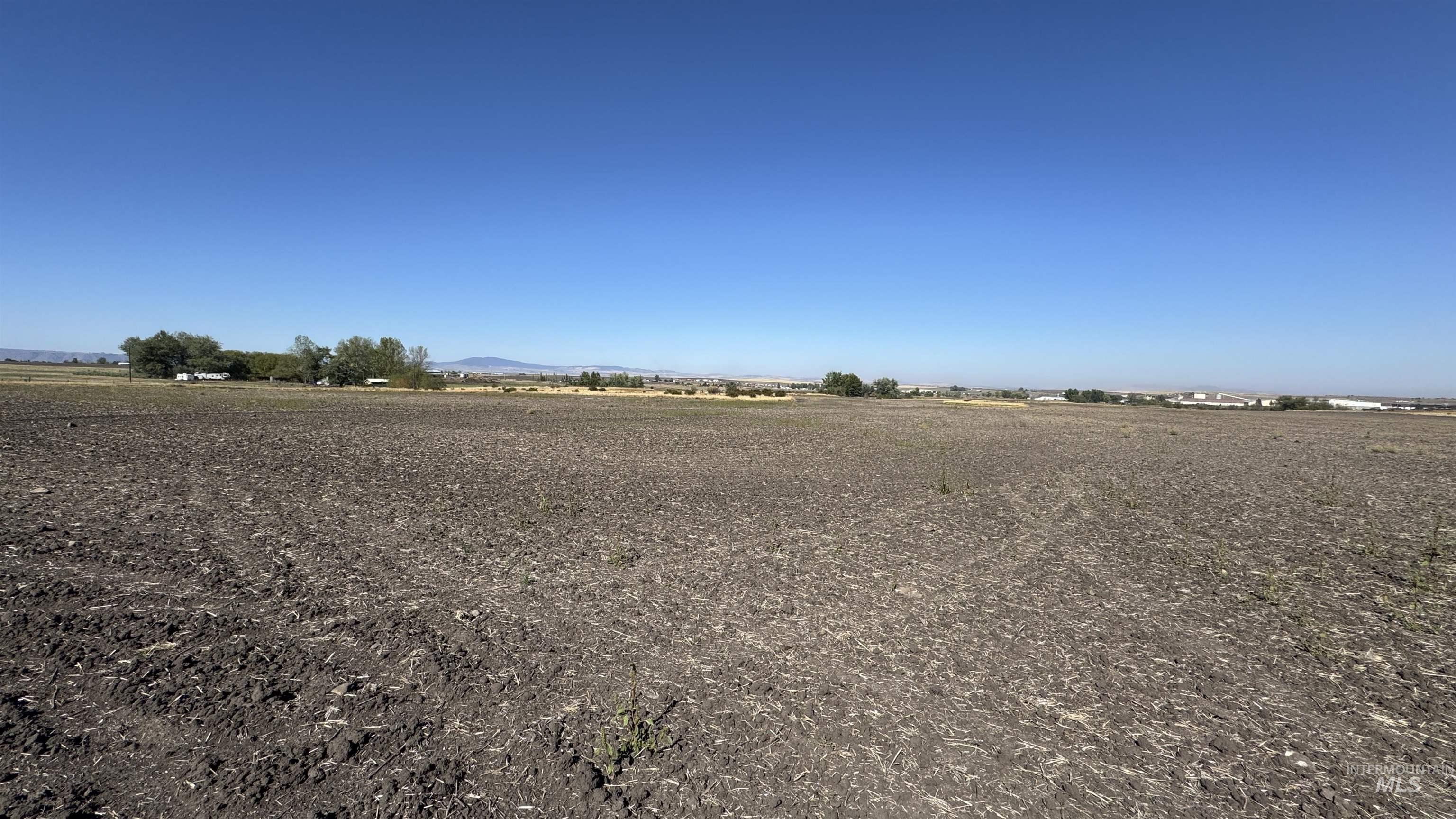 View of yard featuring a view of countryside