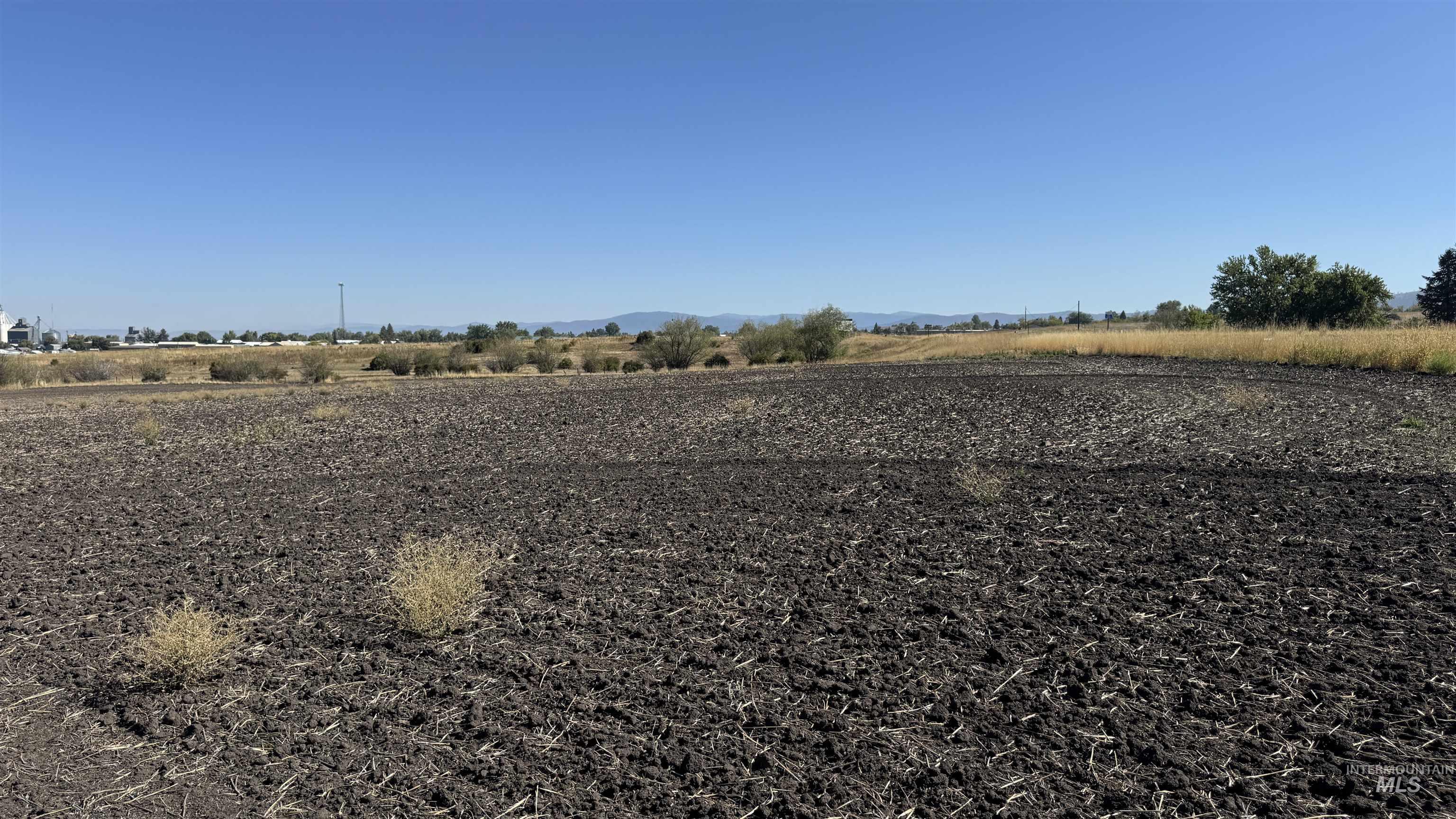 View of yard featuring a view of countryside