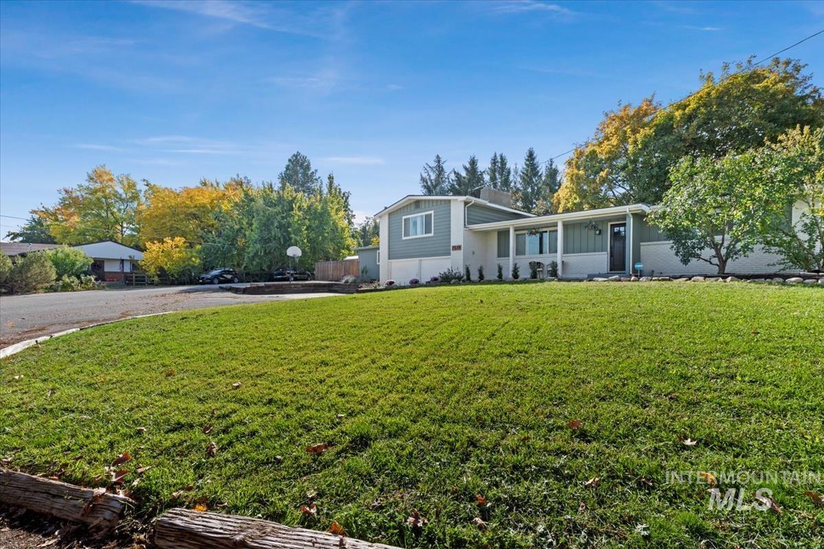 View of front of house with covered porch