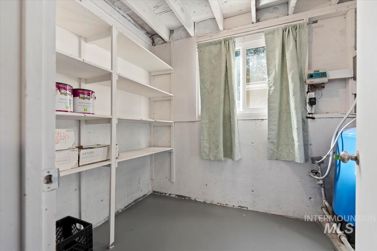 View of storage area