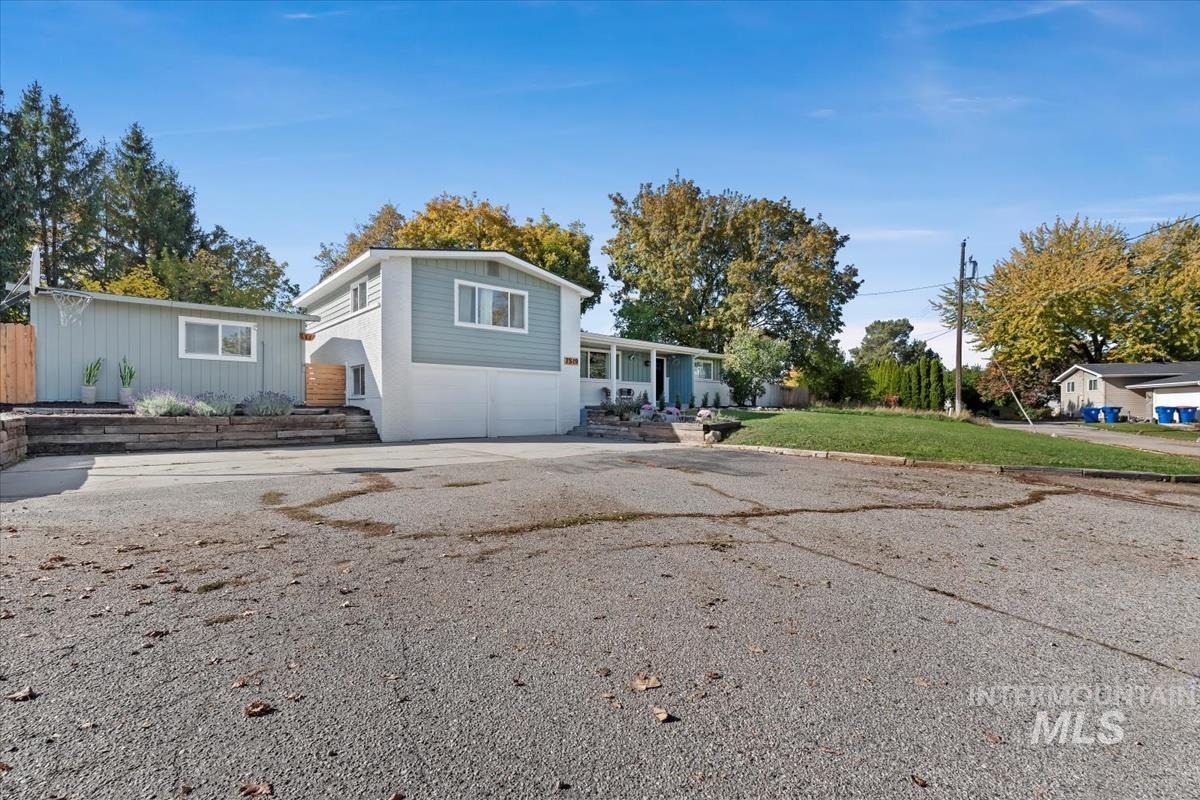 View of tri-level home