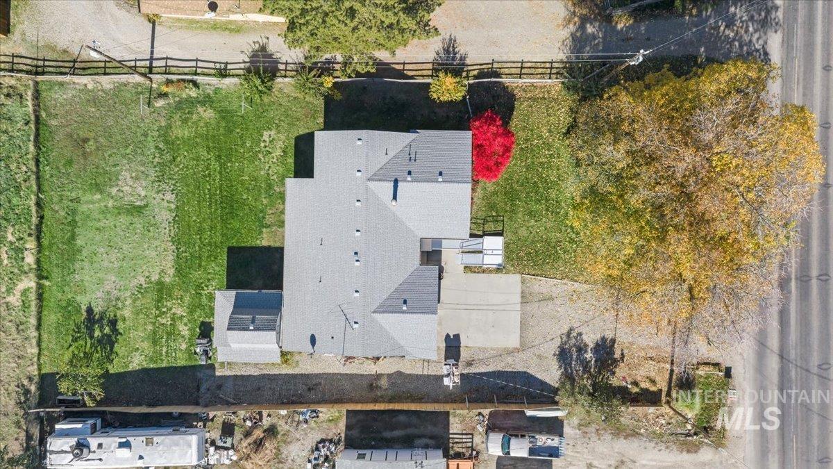 Drone / aerial view of .42 acre