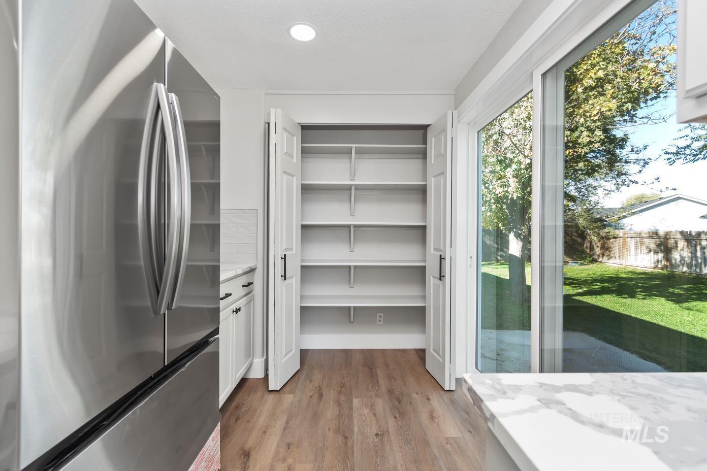 View of storage area