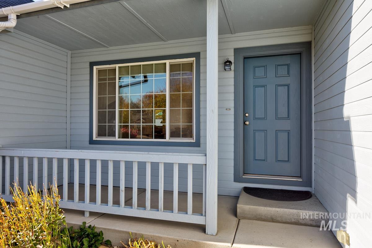 View of exterior entry