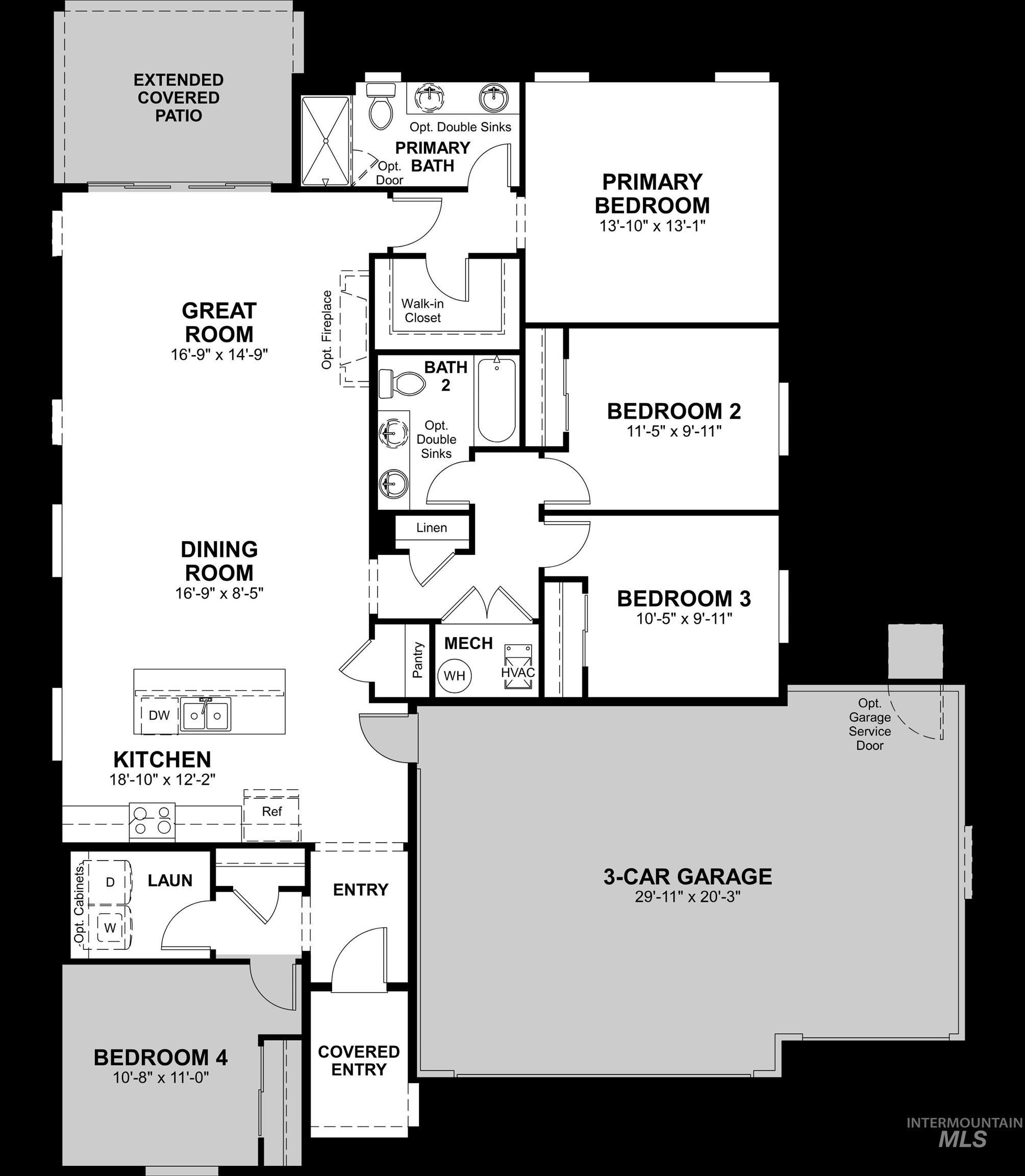 View of home floor plan