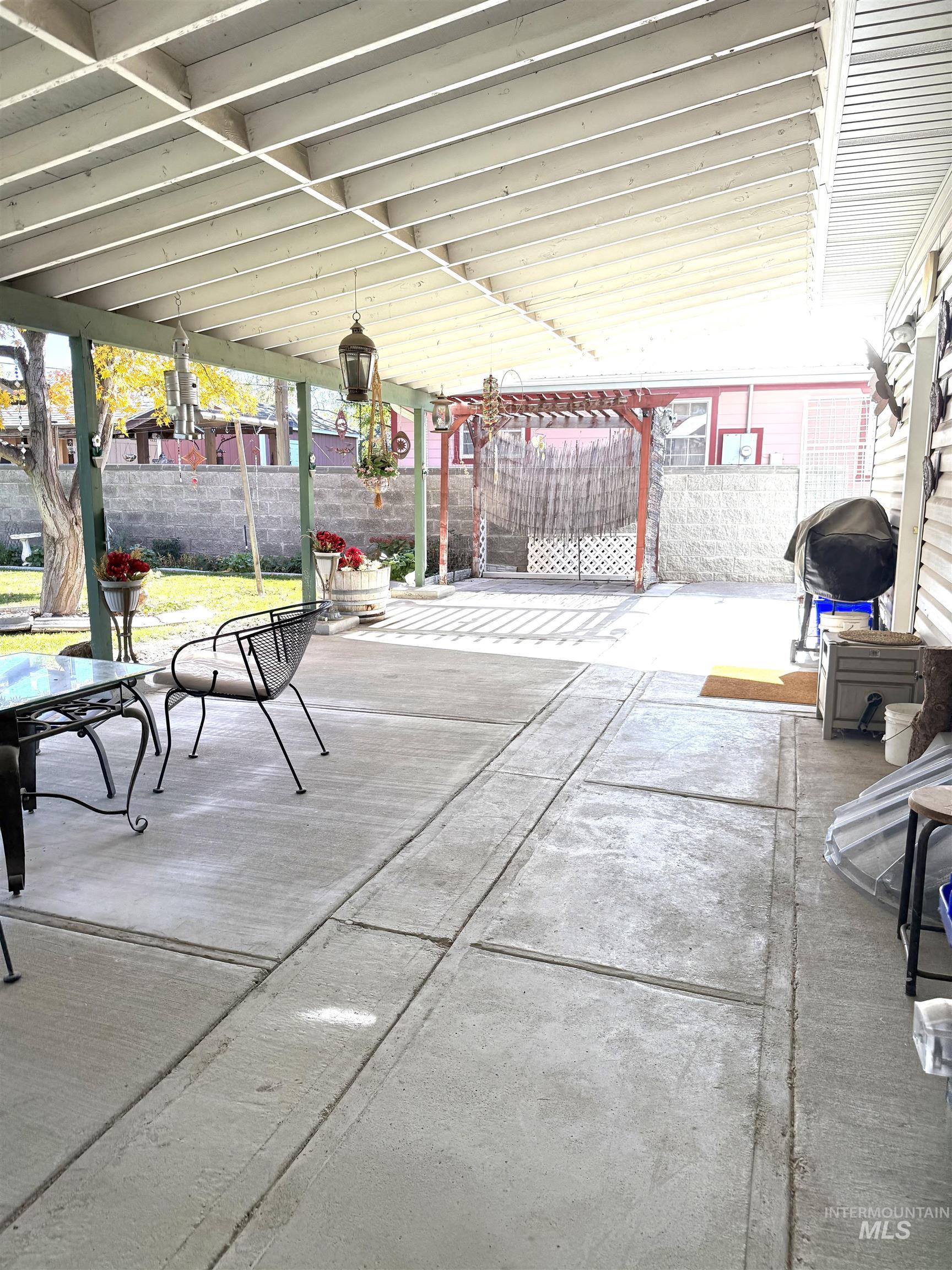 View of patio / terrace with grilling area