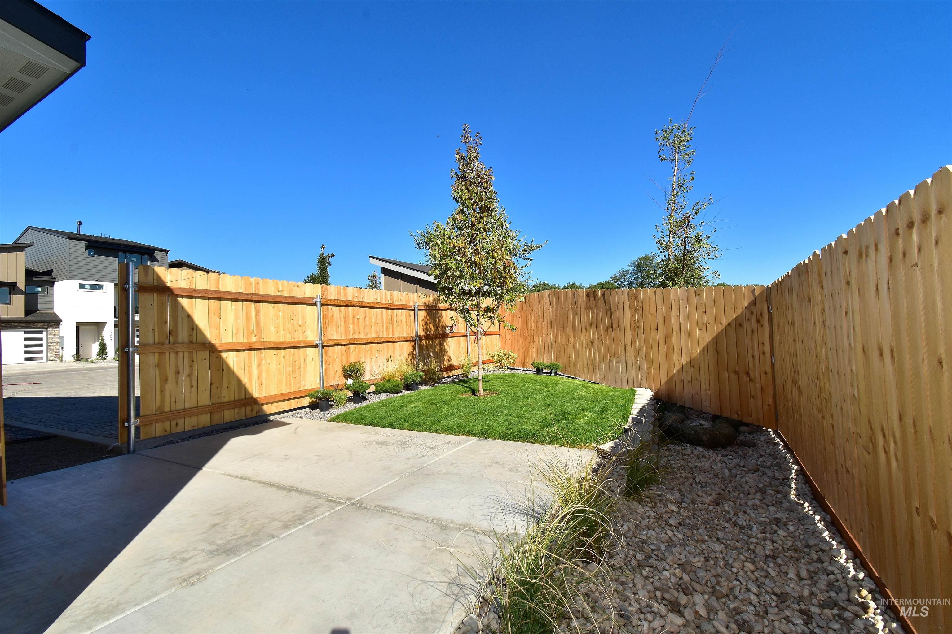 Fully Fenced Private Patio Area