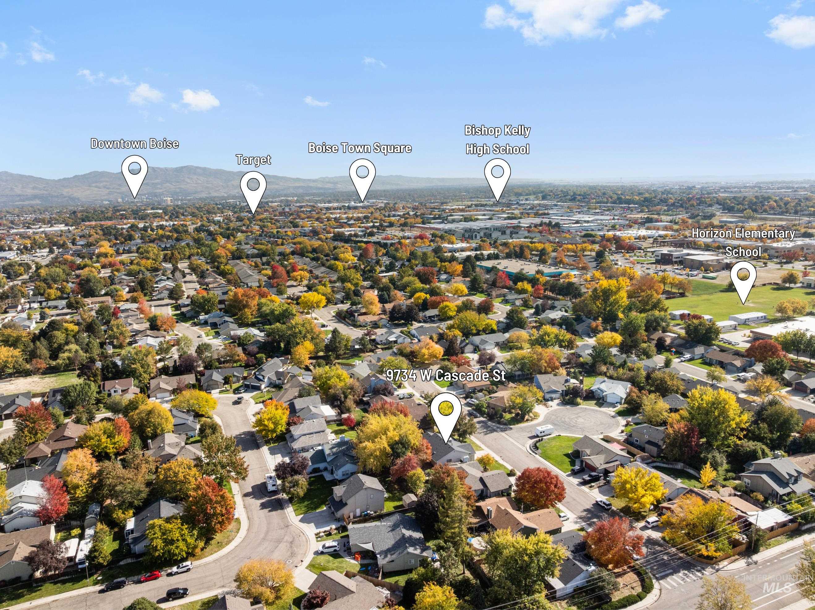 9734 W Cascade St, Boise, Idaho 83704, 3 Bedrooms, 2 Bathrooms, Residential For Sale, Price $379,900, 98966148