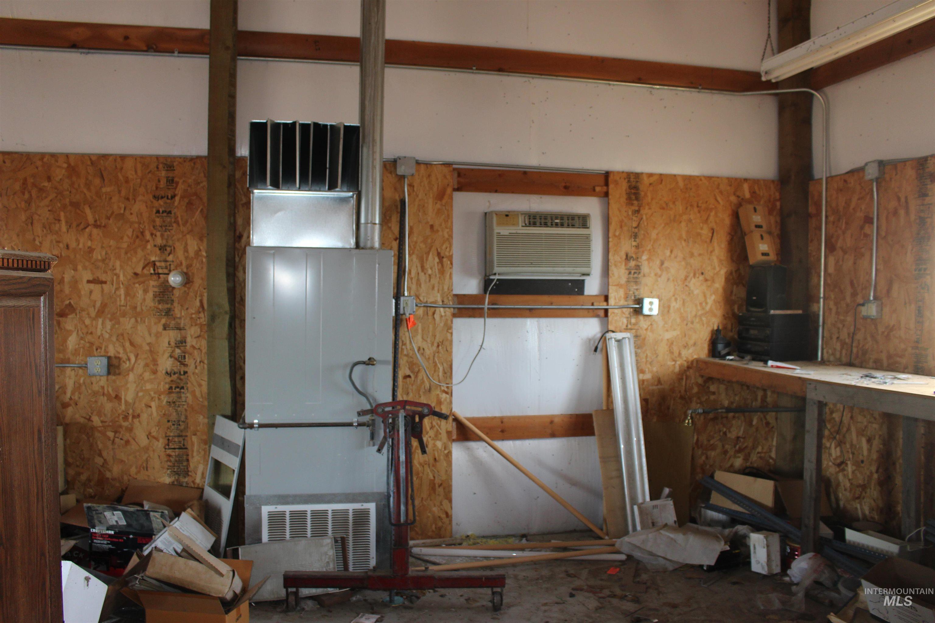 heater and a/c in the shop