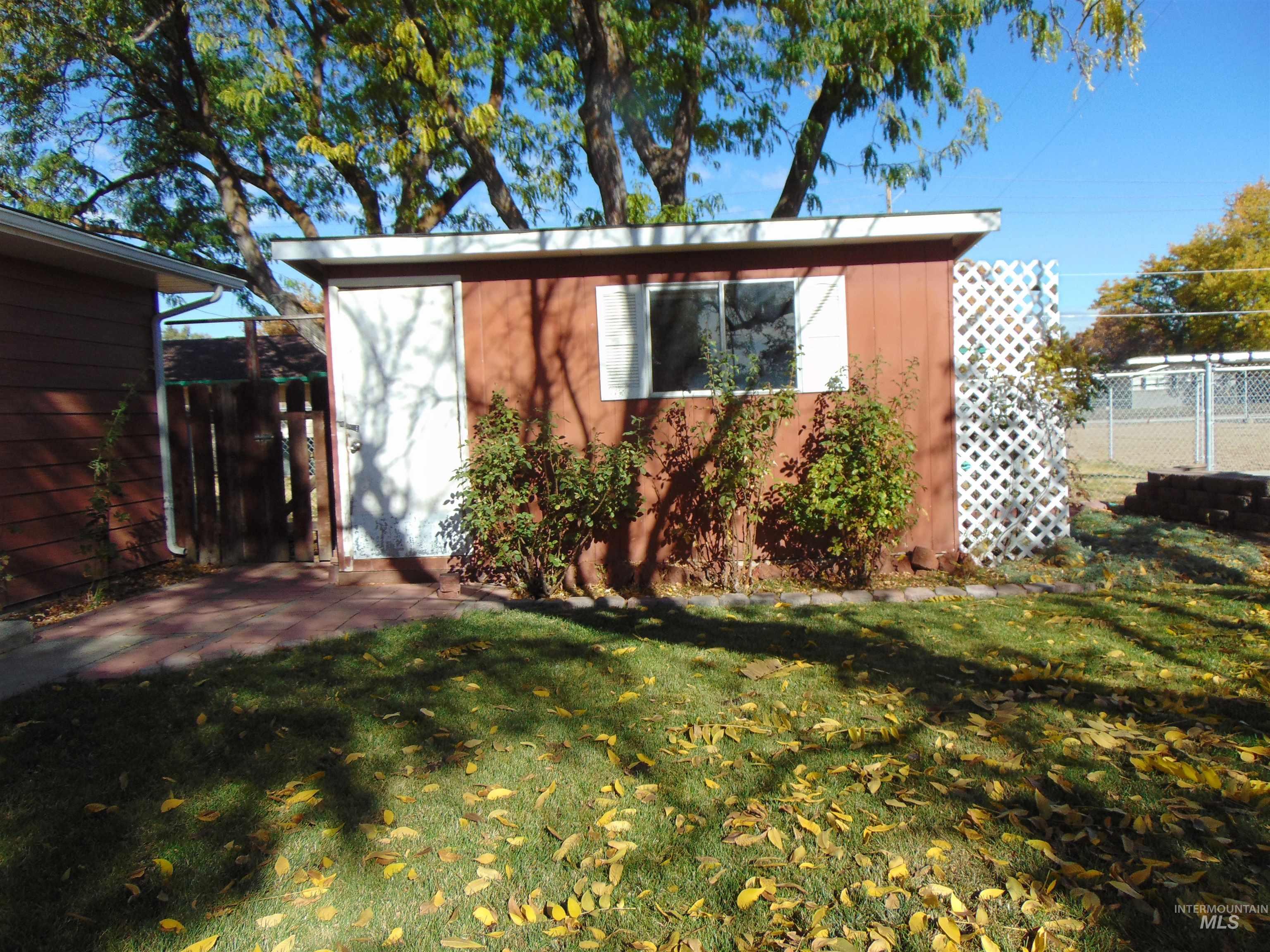 View of outdoor structure