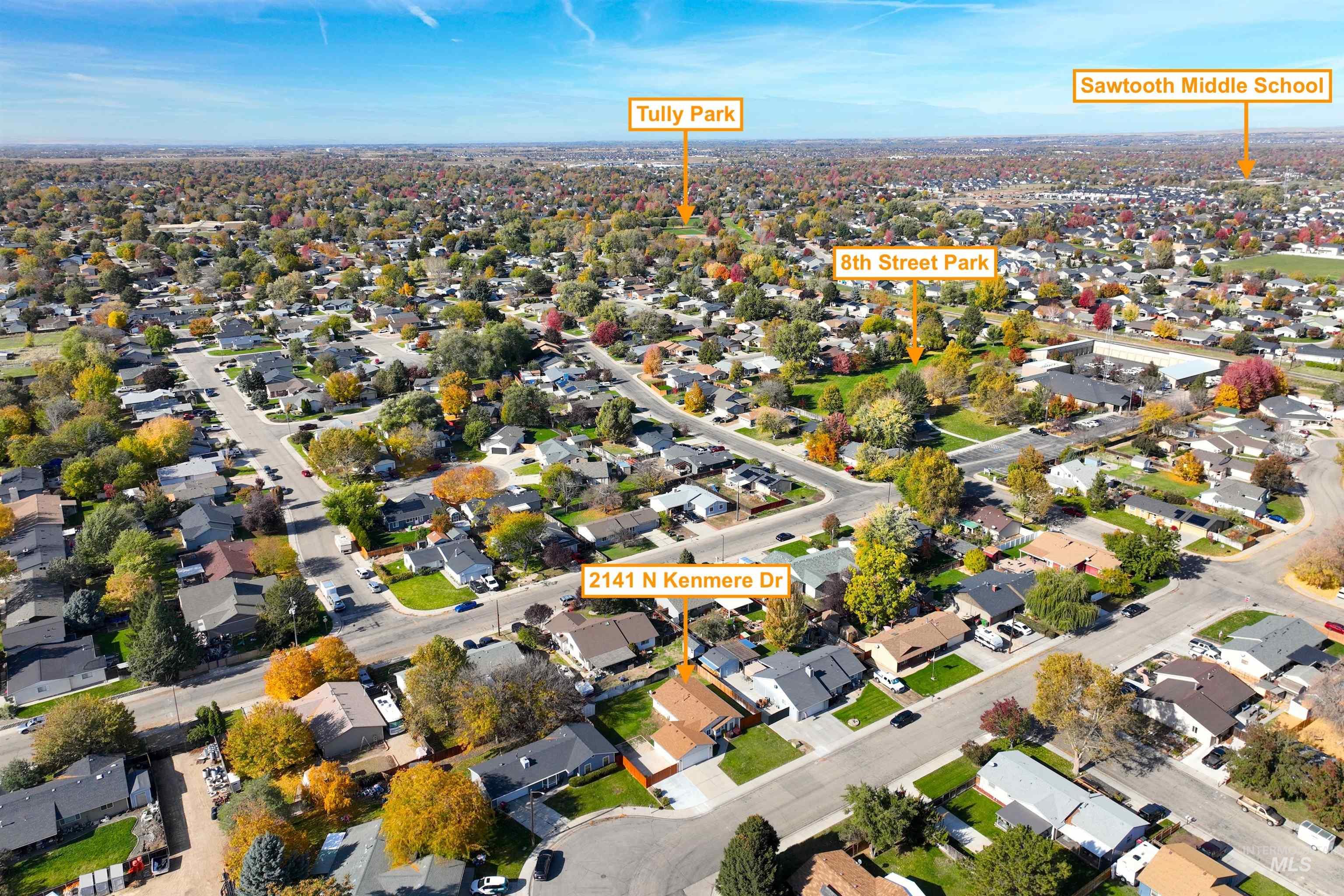 View of property location featuring nearby suburban area