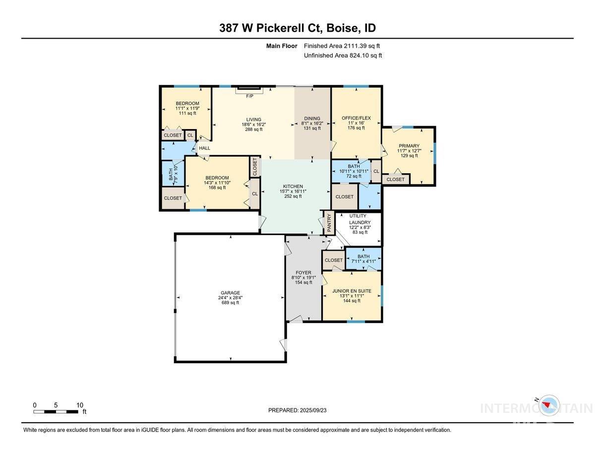 387 W Pickerell Ct, Boise, Idaho 83706, 4 Bedrooms, 3 Bathrooms, Residential For Sale, Price $649,900, 98966172