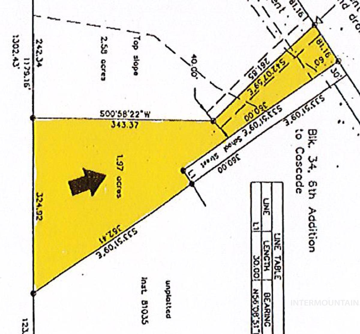 301 W Mill Street, Cascade, Idaho 83611, 2 Bedrooms, 1 Bathroom, Residential For Sale, Price $249,900, 98966179