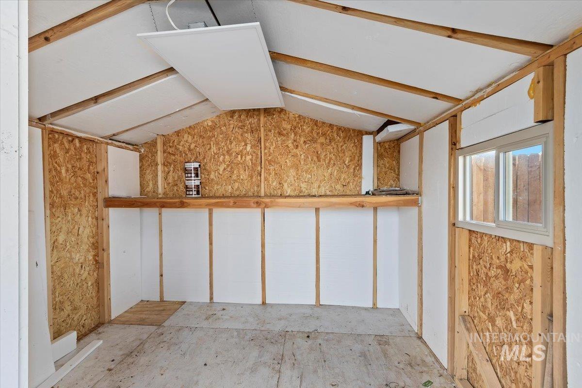 View of storage area