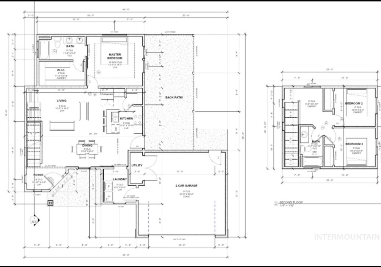 View of home floor plan