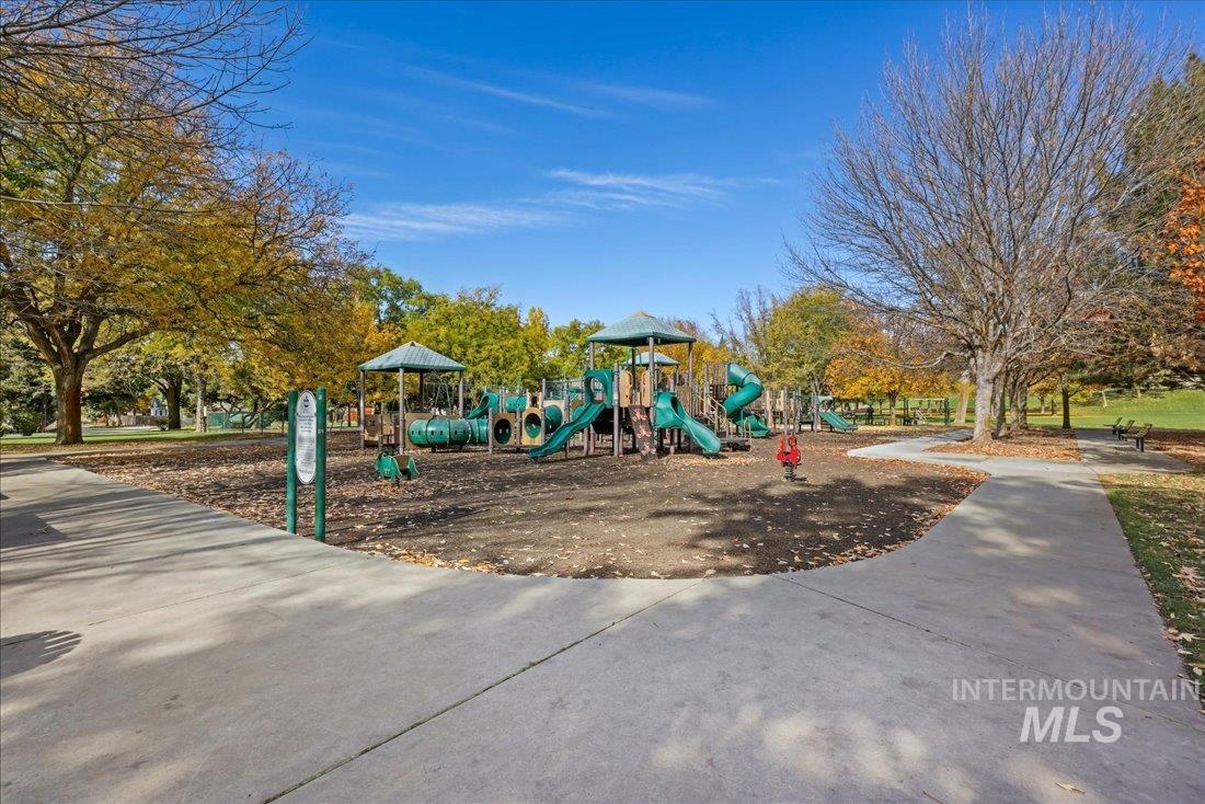 View of community playground