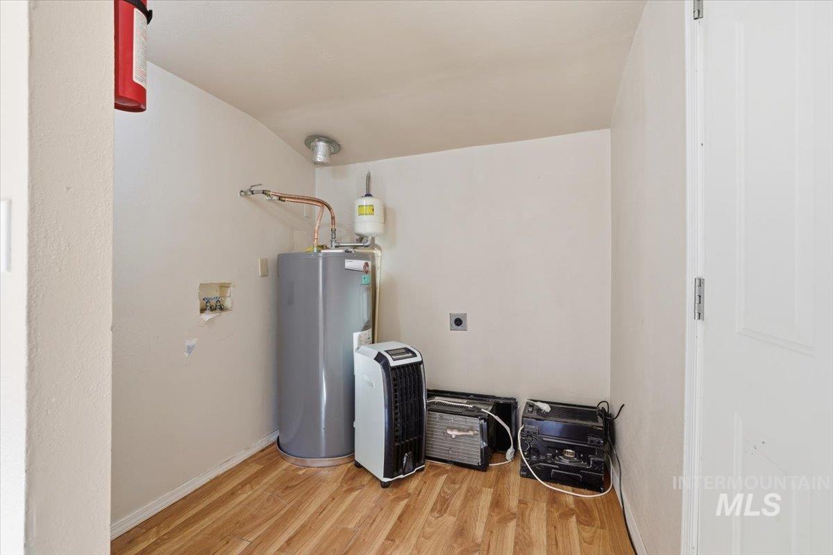 Utilities with water heater