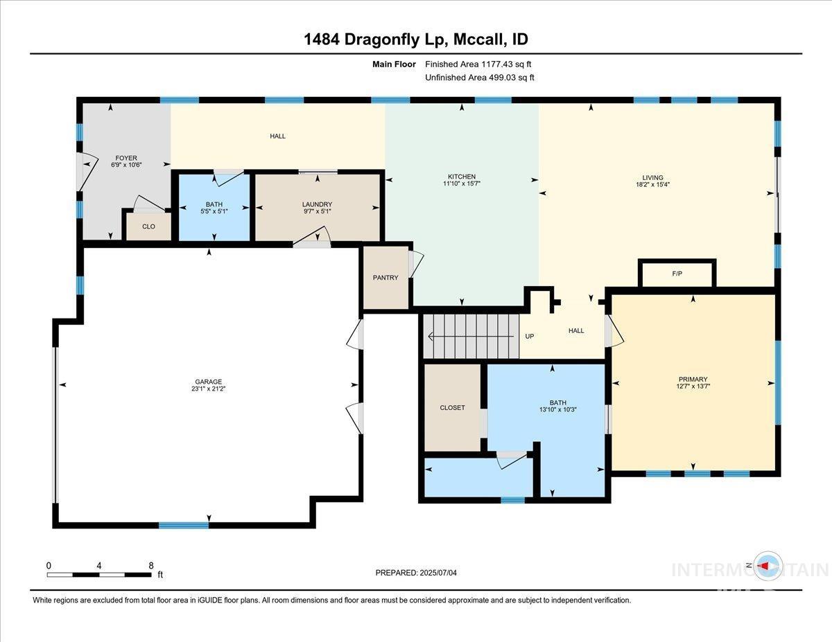 View of floor plan / room layout