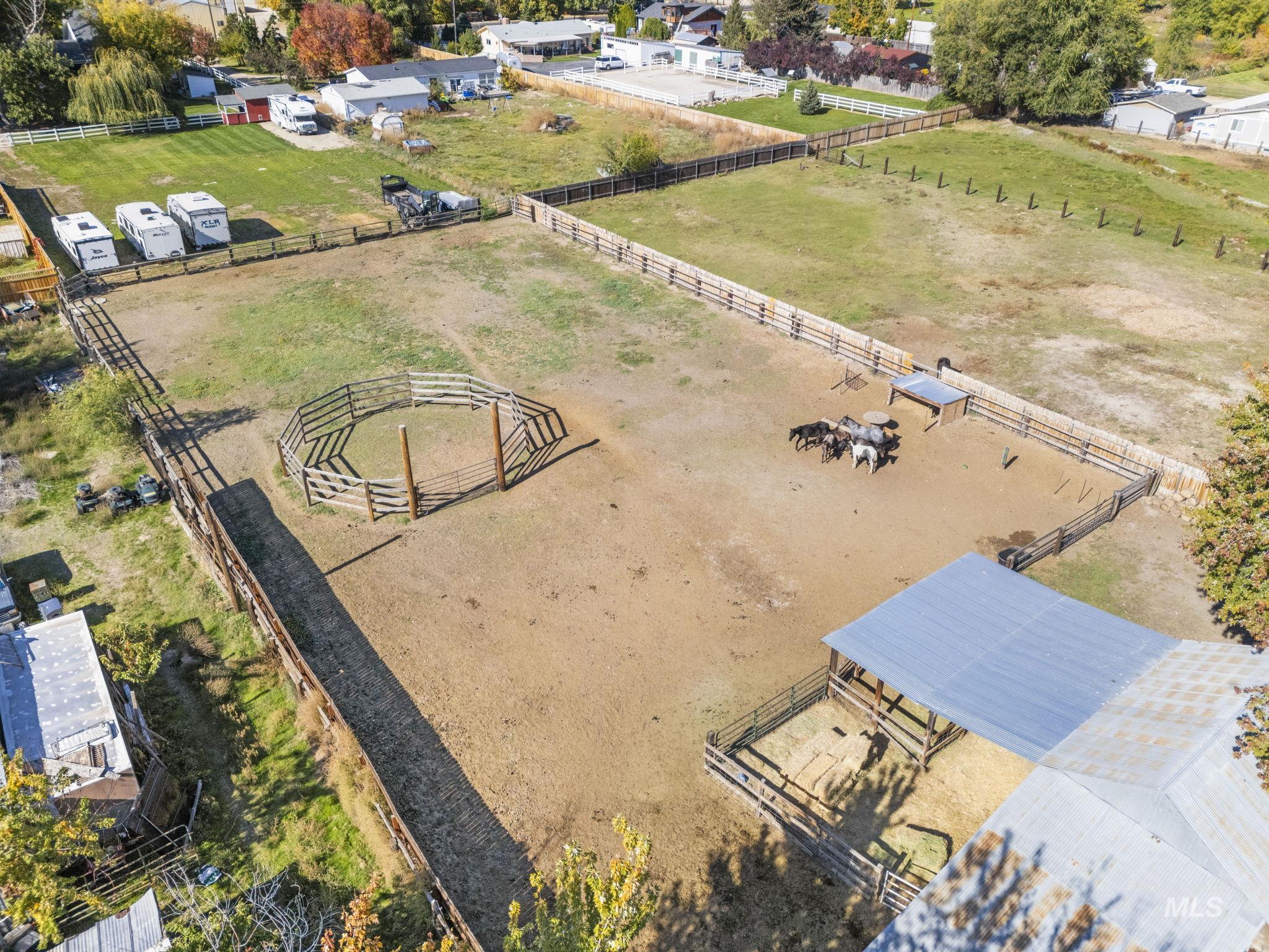 View of rural area with agricultural land
