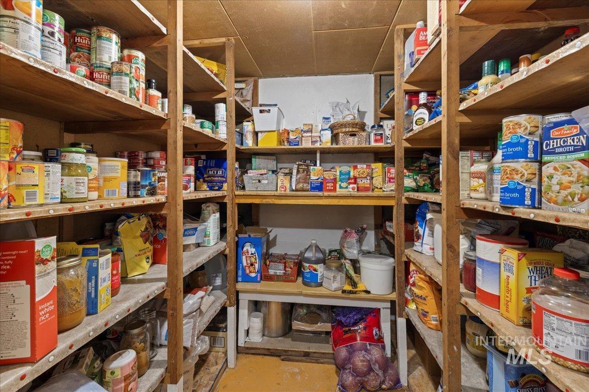 View of storage room