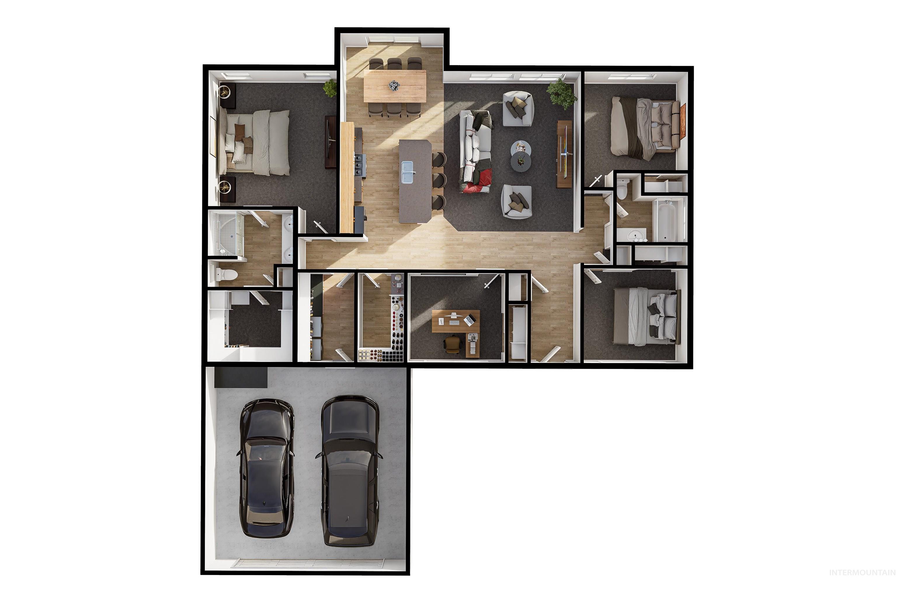 View of room layout